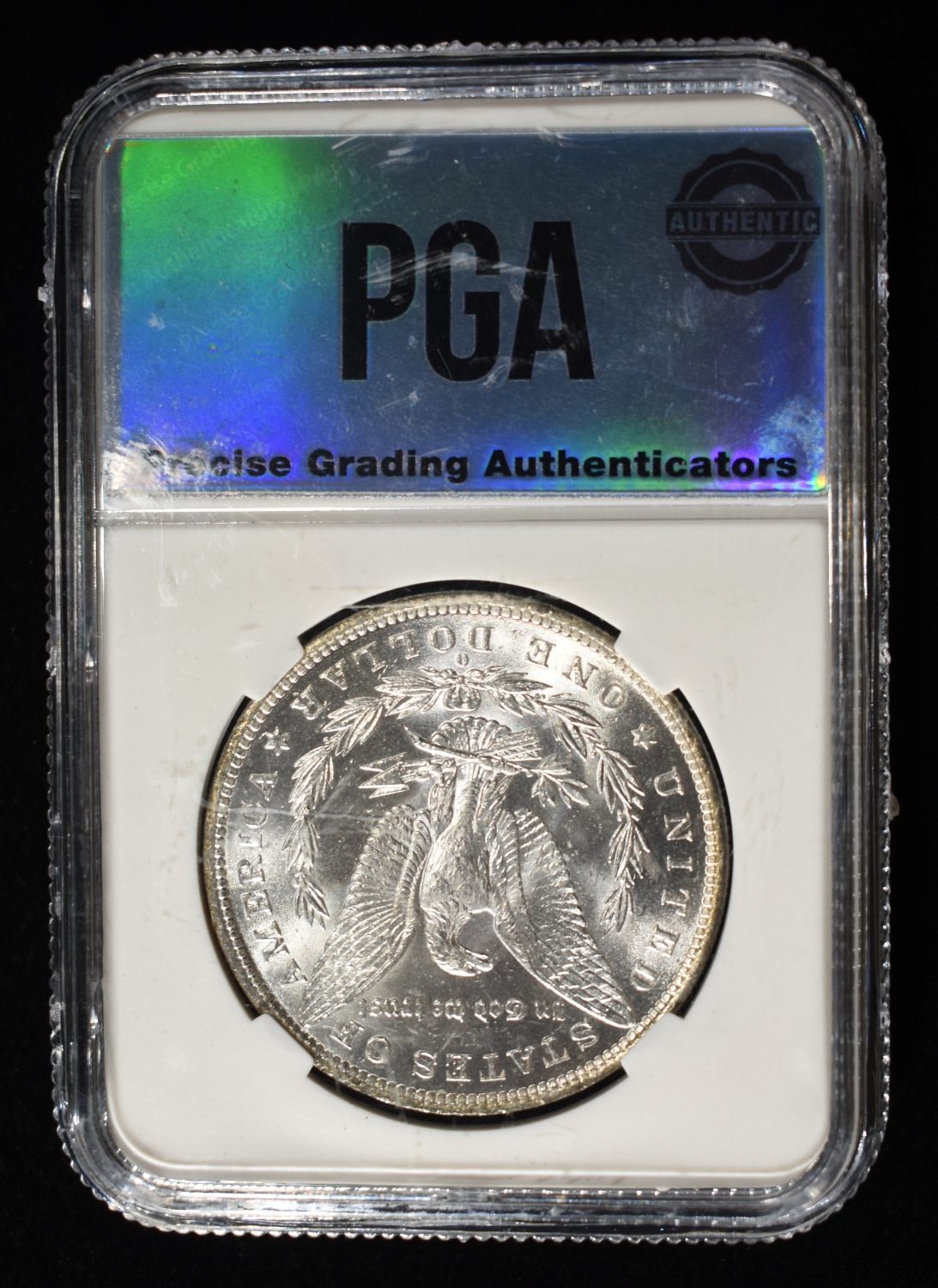 1881-O MORGAN DOLLAR PGA GEM BU