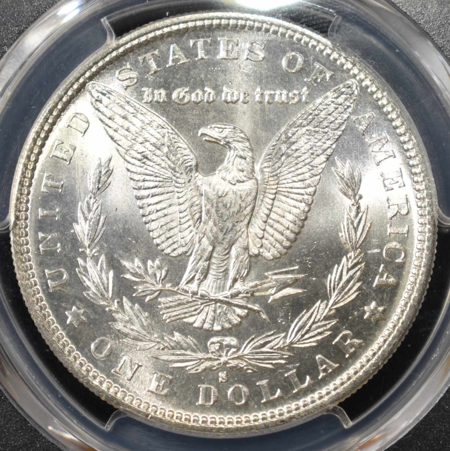 1882-S MORGAN DOLLAR PCGS MS65