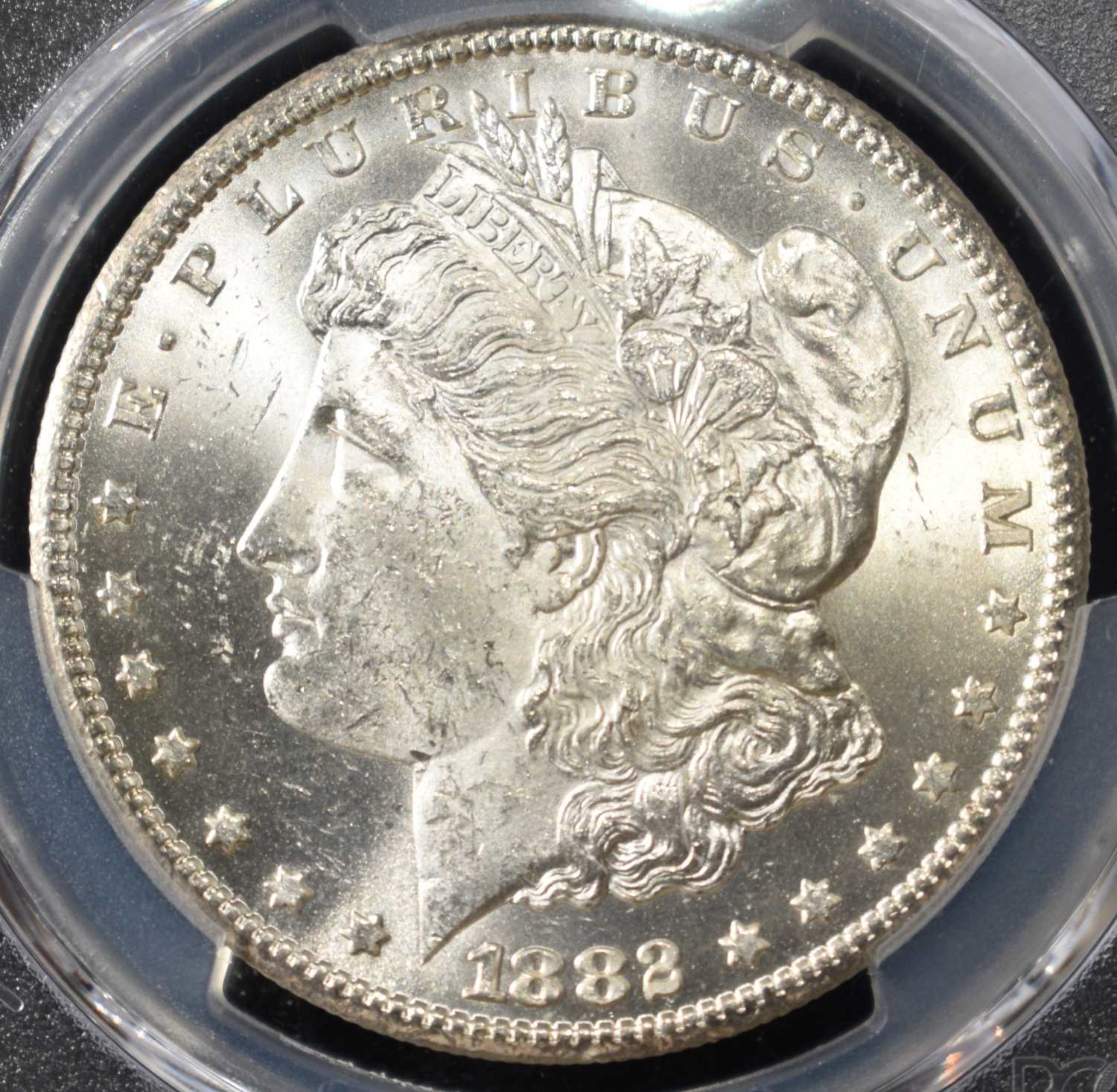 1882-CC MORGAN DOLLAR PCGS MS63