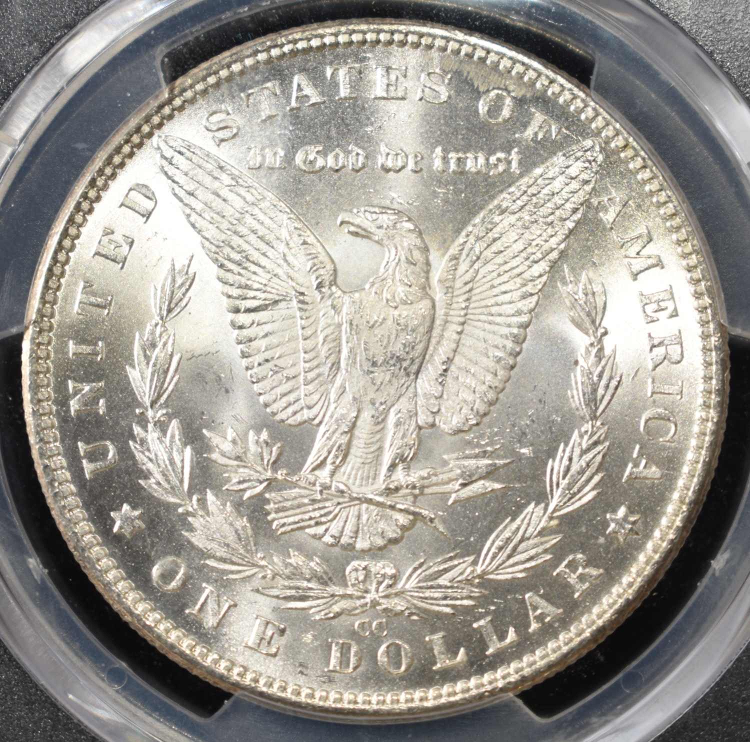 1882-CC MORGAN DOLLAR PCGS MS63