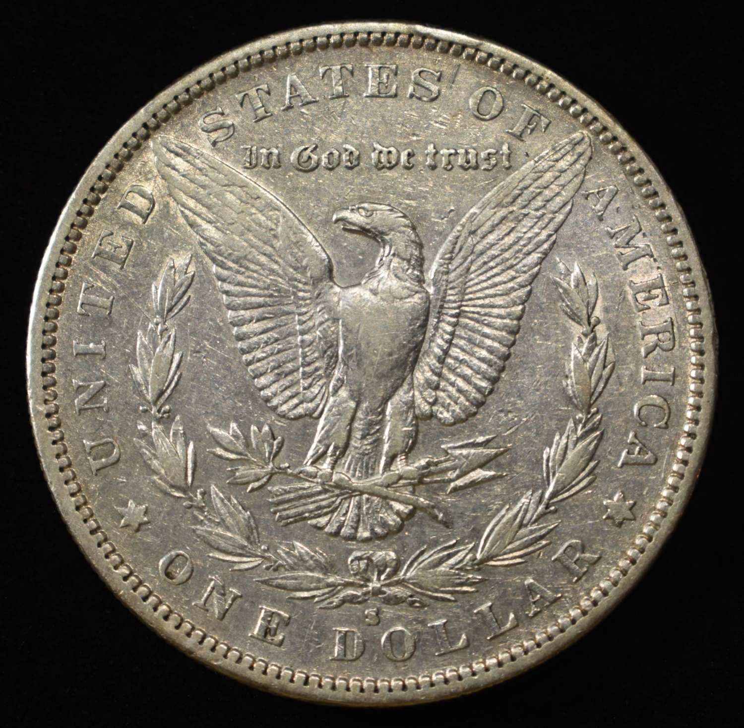 1883-S MORGAN DOLLAR XF/AU