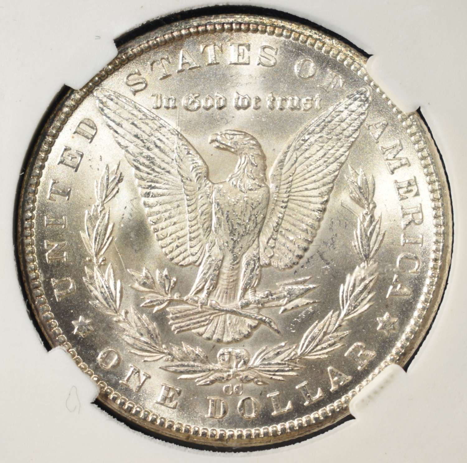 1884-CC MORGAN DOLLAR PGA GEM BU