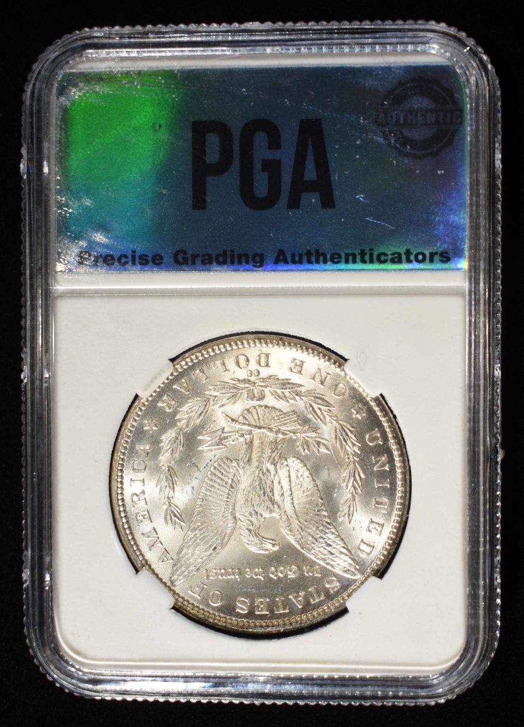 1884-CC MORGAN DOLLAR PGA GEM BU
