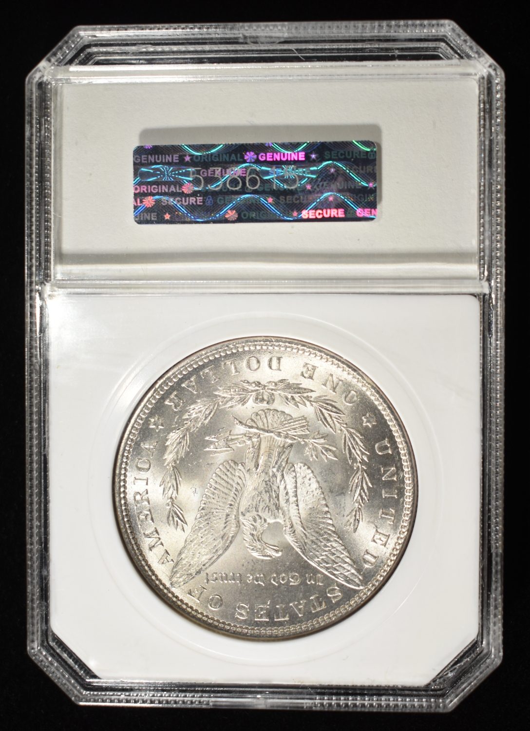 1885 MORGAN DOLLAR PCI SUPERB GEM BU