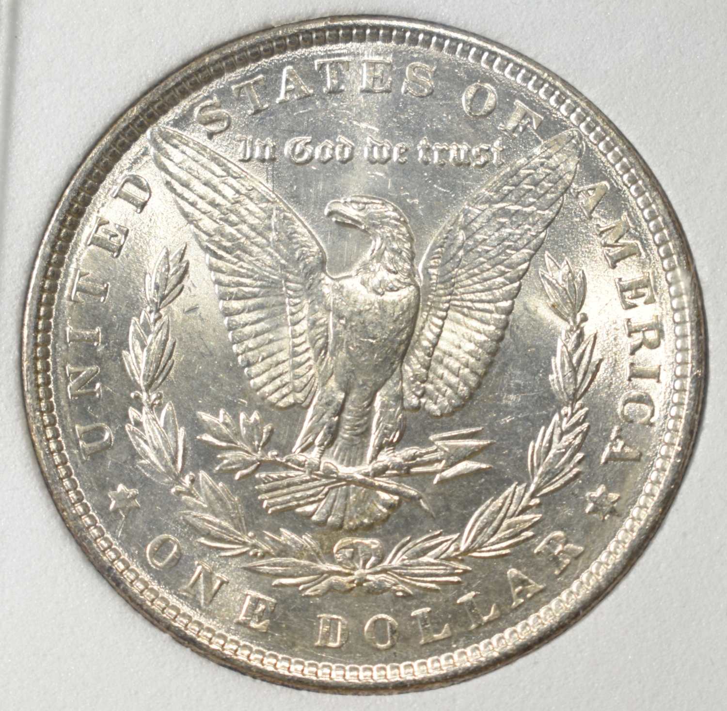 1886 MORGAN DOLLAR WCG SUPERB GEM BU