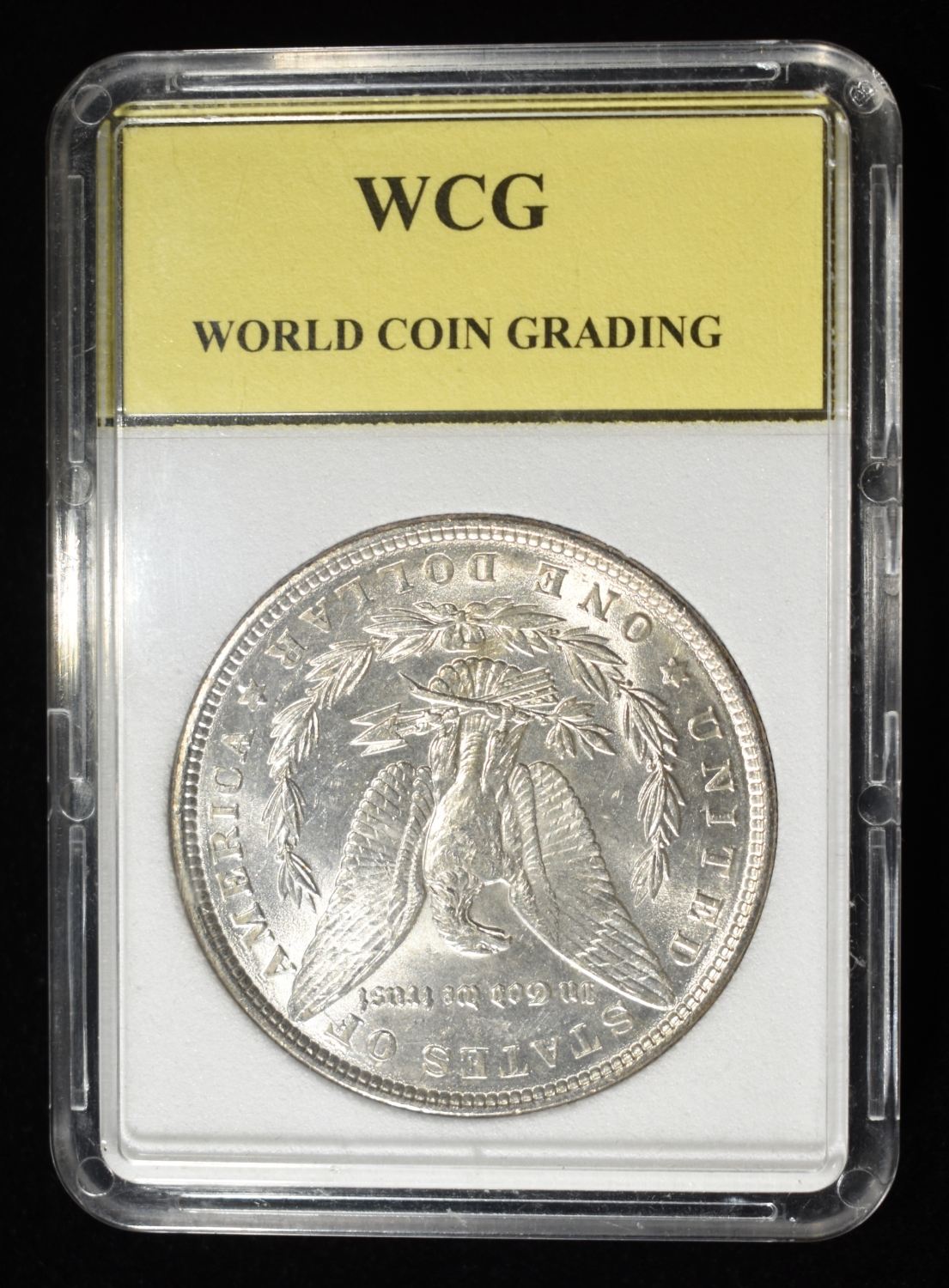 1886 MORGAN DOLLAR WCG SUPERB GEM BU