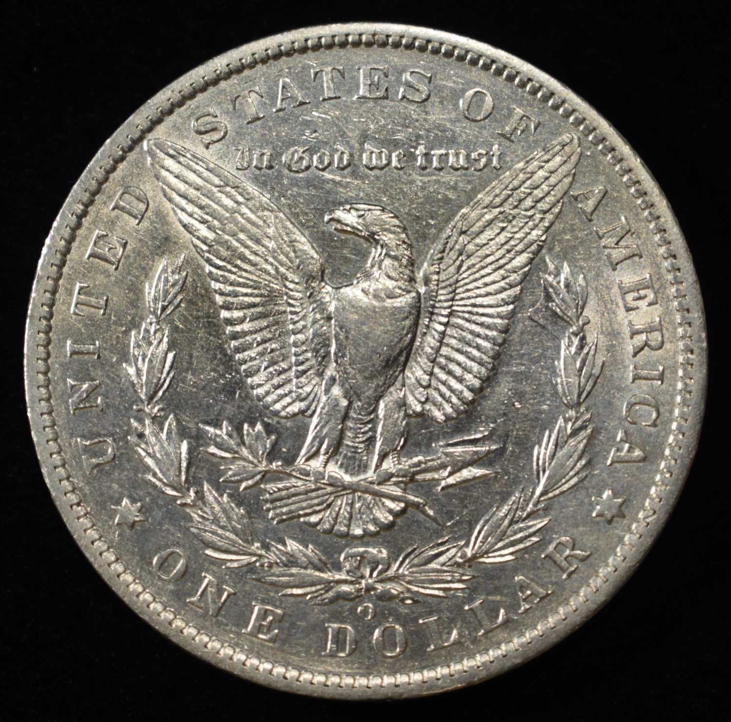 1886-O MORGAN DOLLAR AU