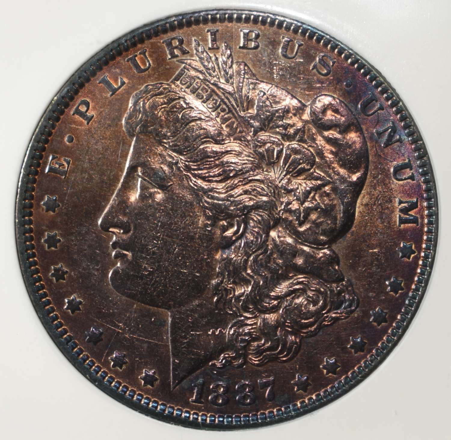 1887 MORGAN DOLLAR PCI GEM BU