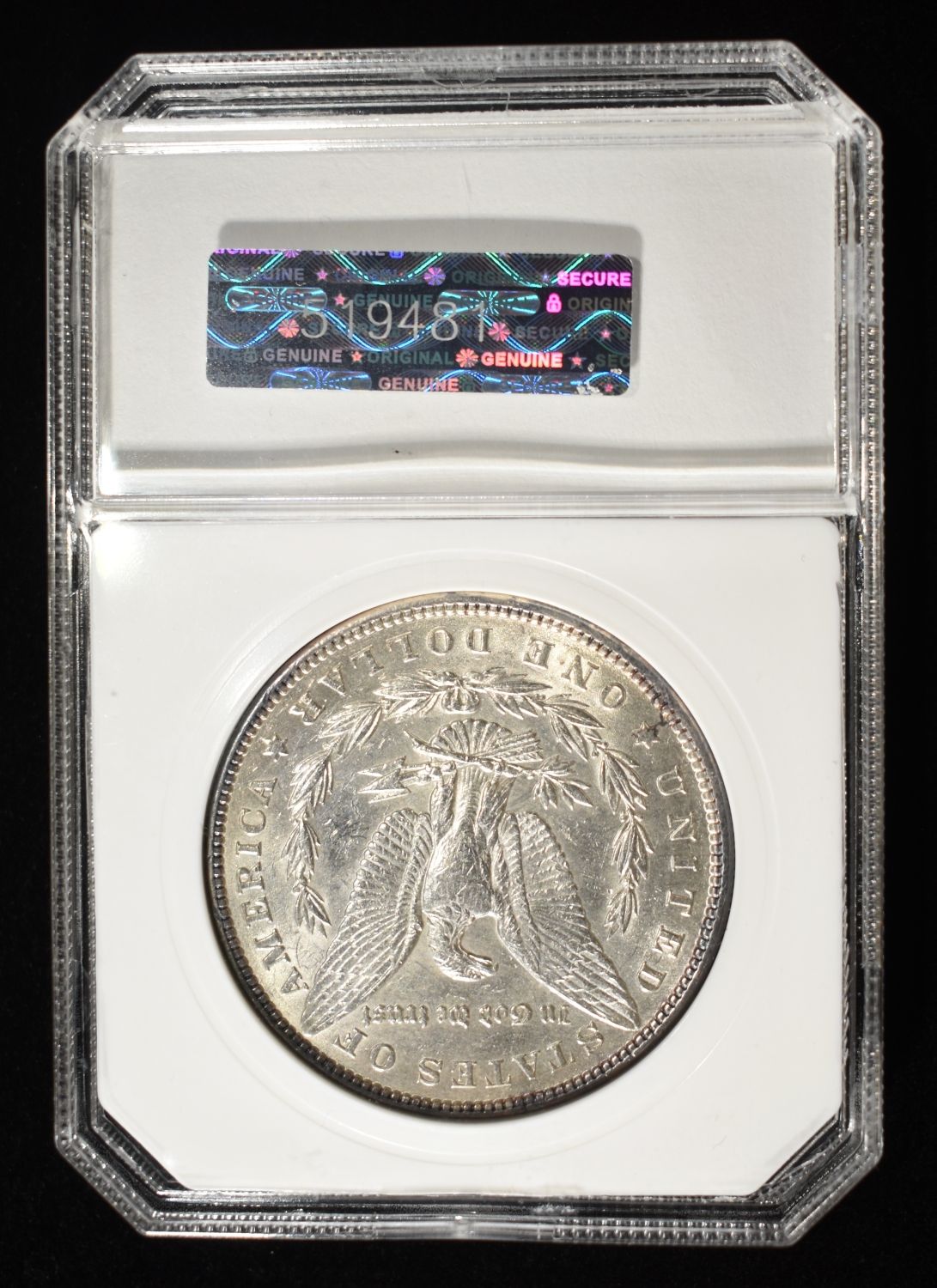 1887 MORGAN DOLLAR PCI GEM BU
