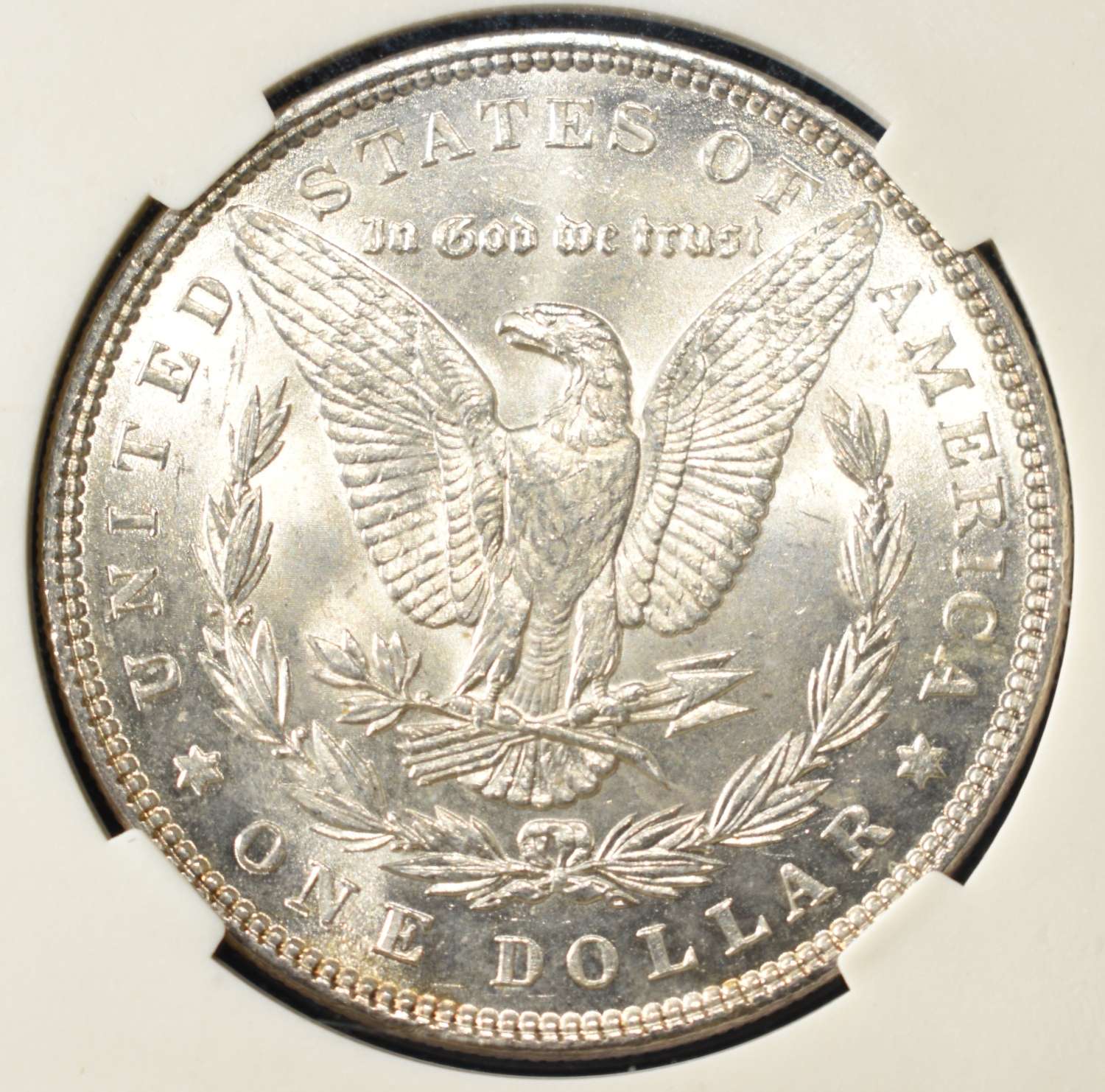 1888 MORGAN DOLLAR PGA SUPERB GEM BU