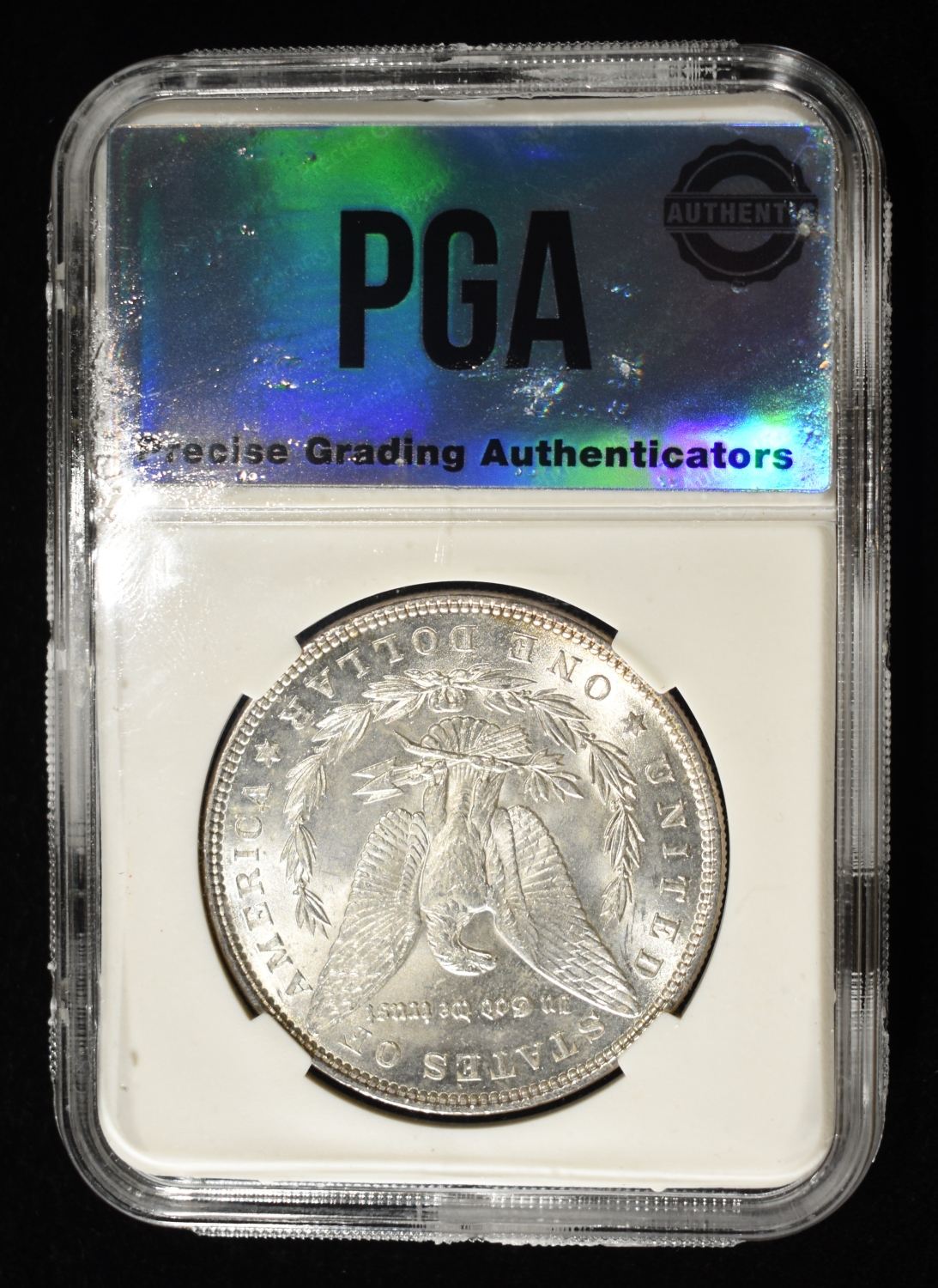 1888 MORGAN DOLLAR PGA SUPERB GEM BU