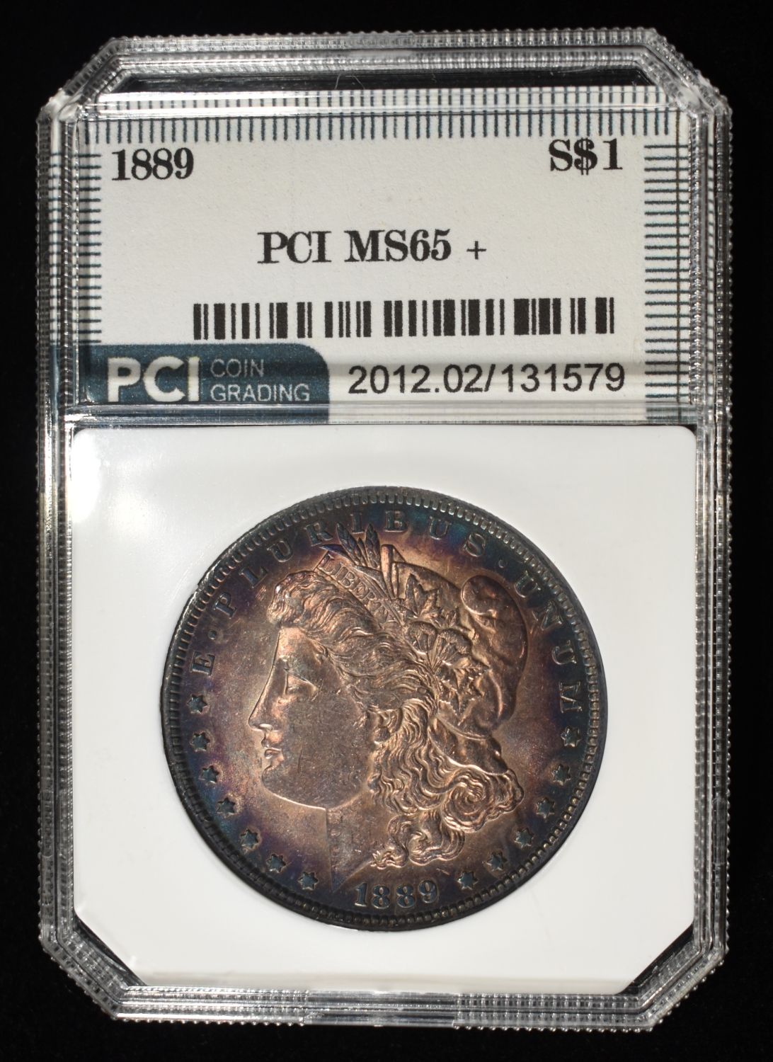 1889 MORGAN DOLLAR PCI GEM BU