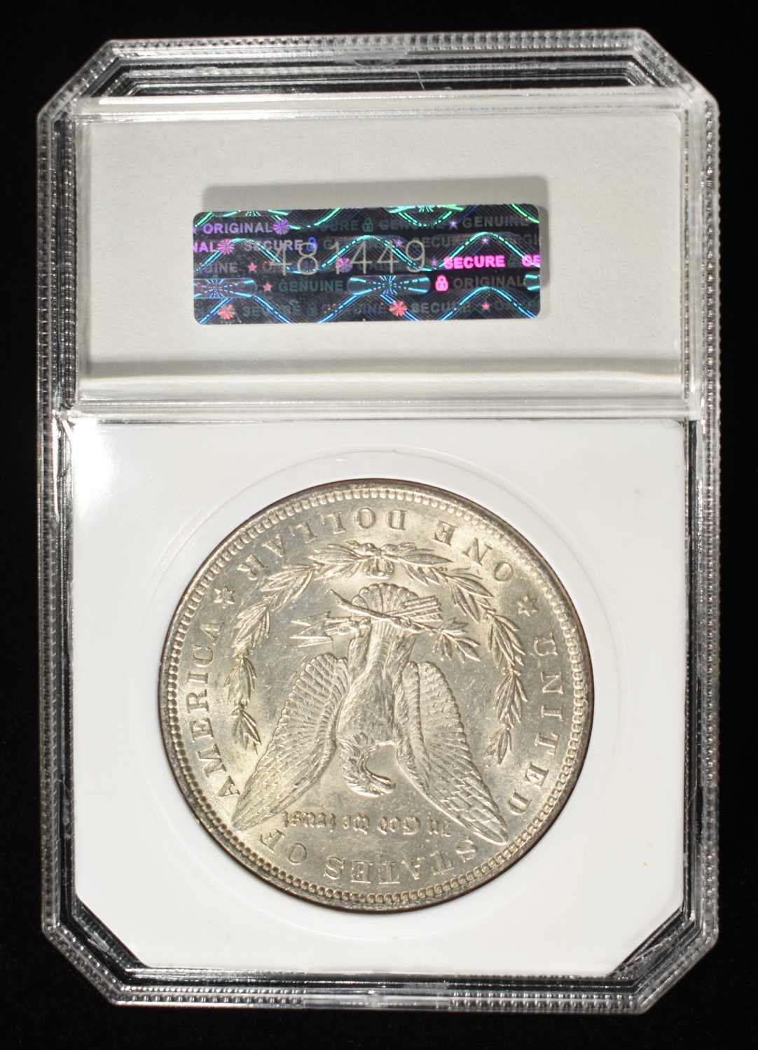 1889 MORGAN DOLLAR PCI GEM BU
