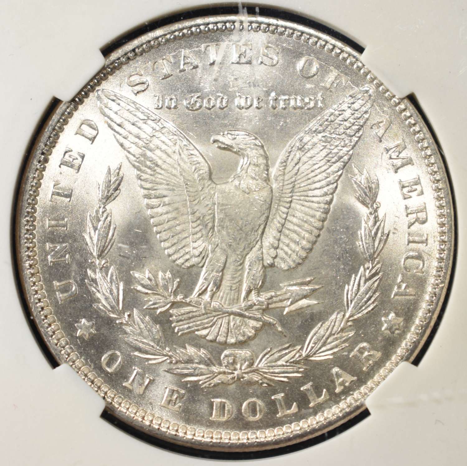 1891 MORGAN DOLLAR PGA CH/GEM BU
