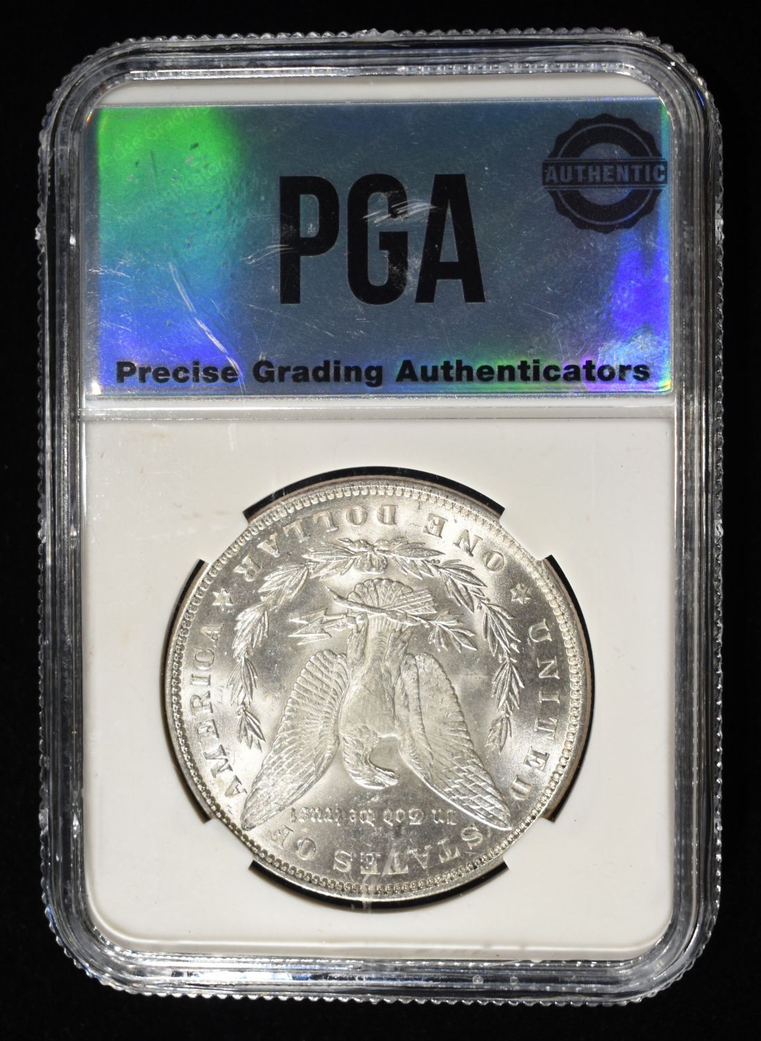 1891 MORGAN DOLLAR PGA CH/GEM BU