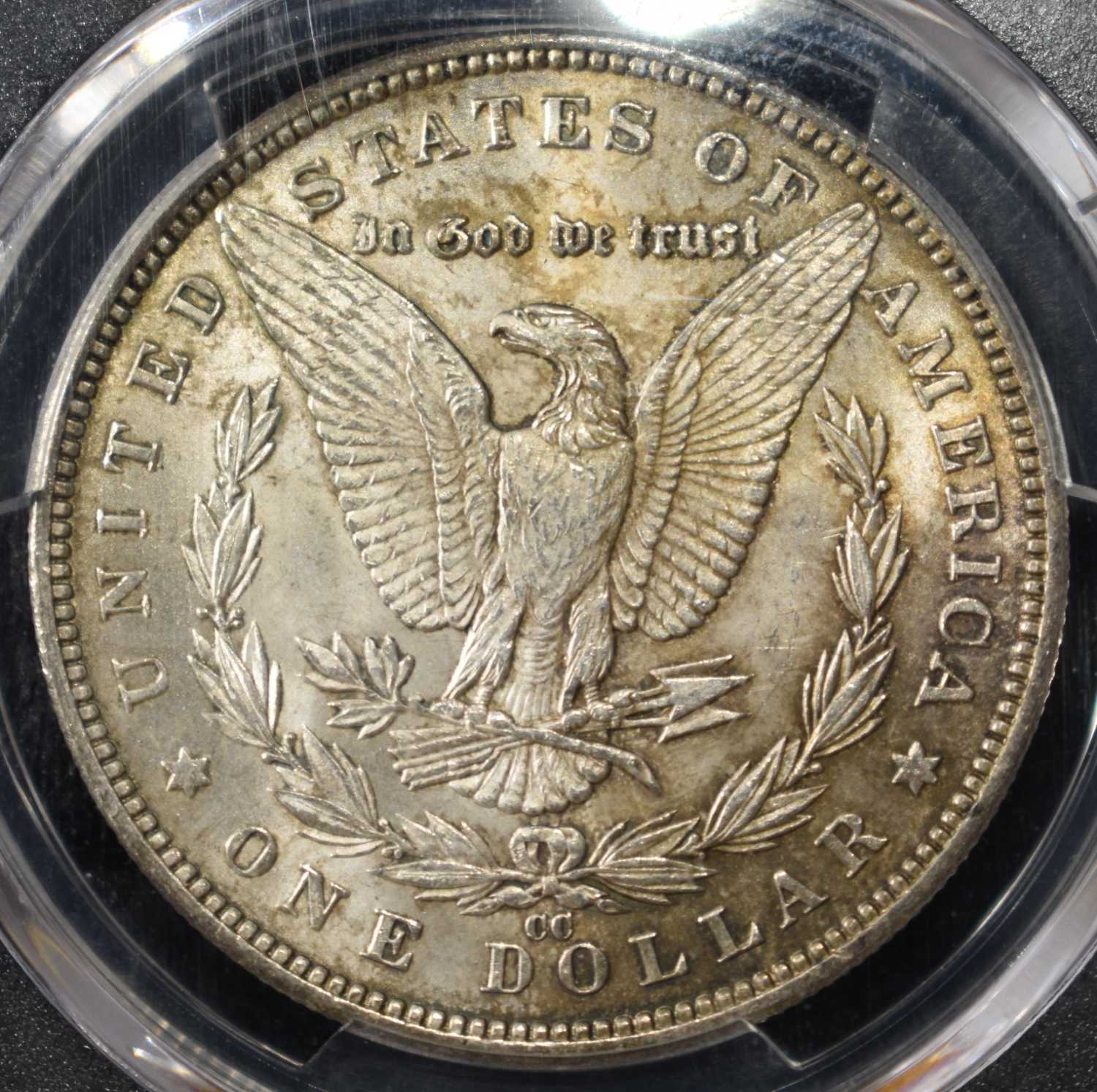 1891-CC MORGAN DOLLAR PCGS MS62