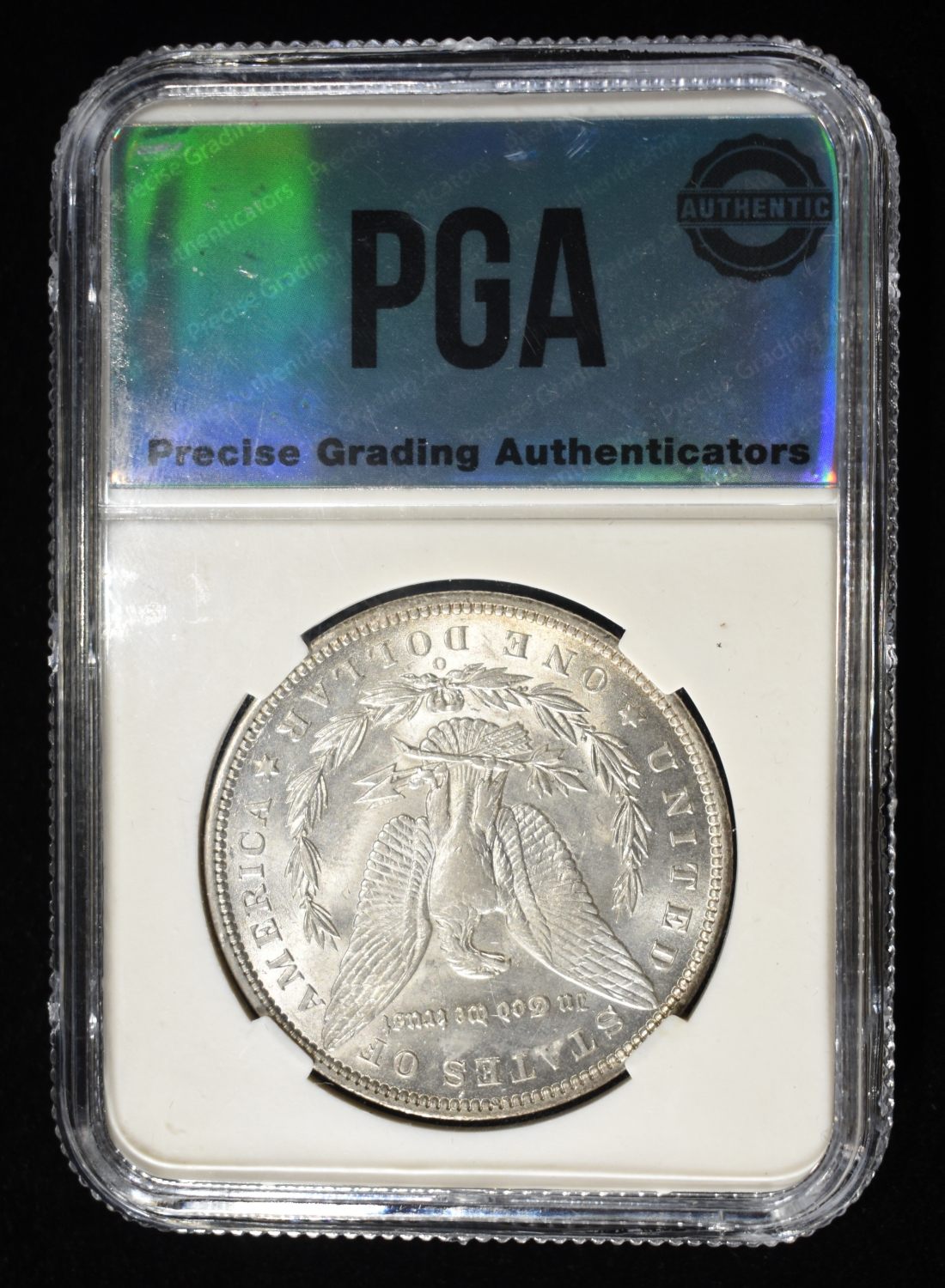 1891-O MORGAN DOLLAR PGA CH/GEM BU