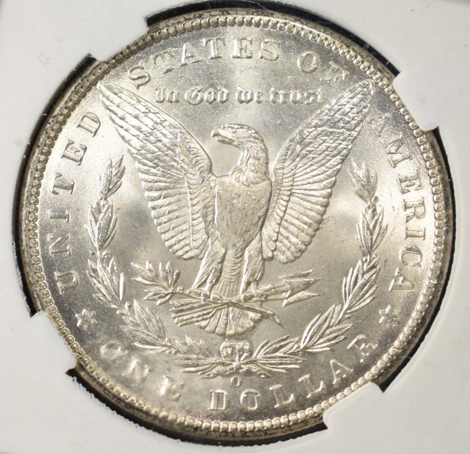 1898-O MORGAN DOLLAR PGA SUPERB GEM BU
