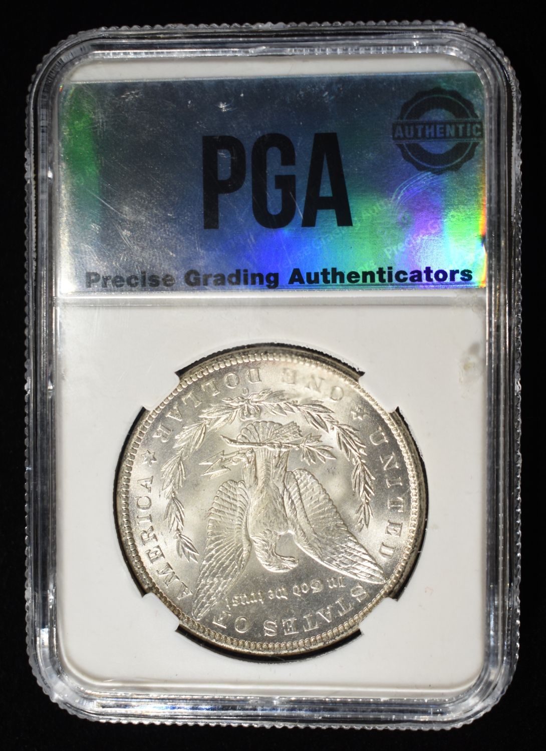 1898-O MORGAN DOLLAR PGA SUPERB GEM BU