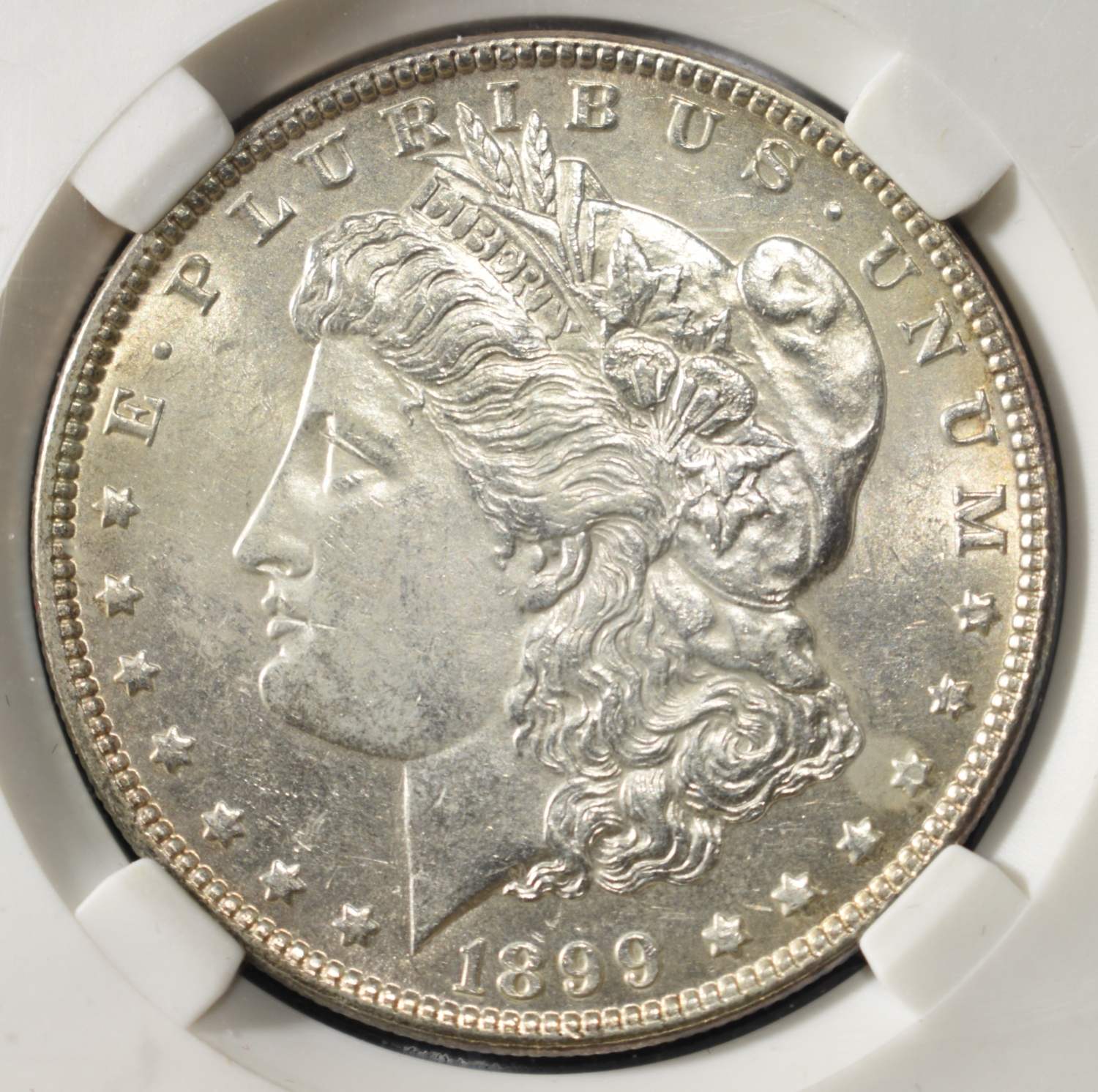 1899 MORGAN DOLLAR PGA GEM BU