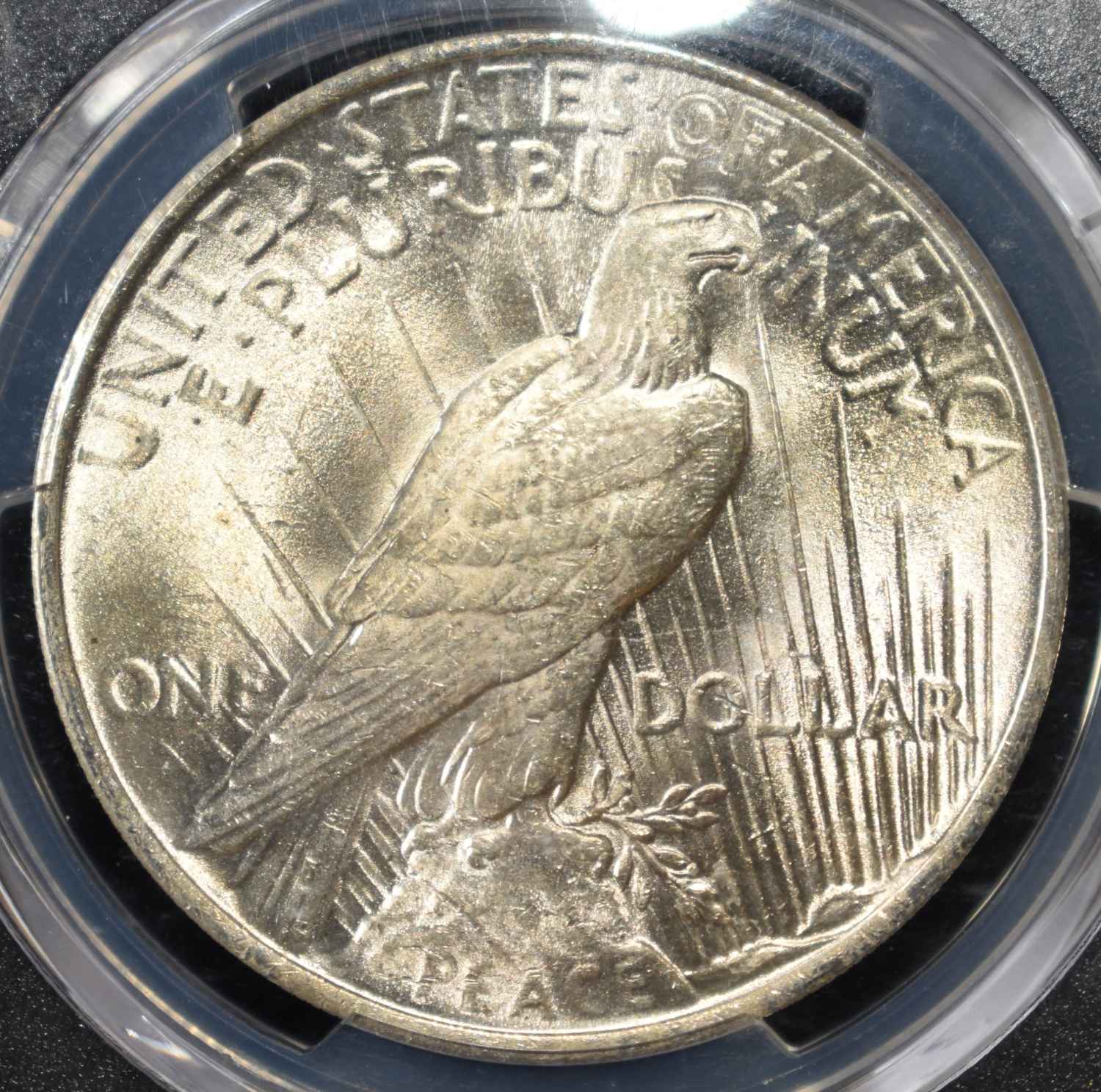 1923 PEACE DOLLAR PCGS MS63