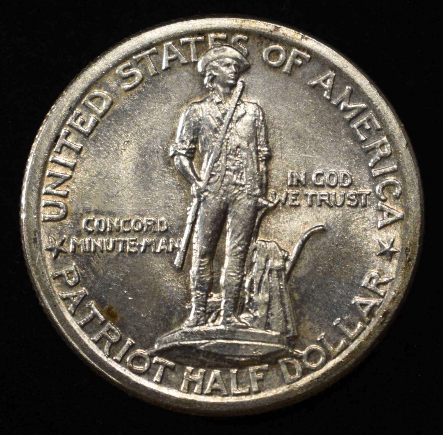 1925 50C COMMEM LEXINGTON CONCORD