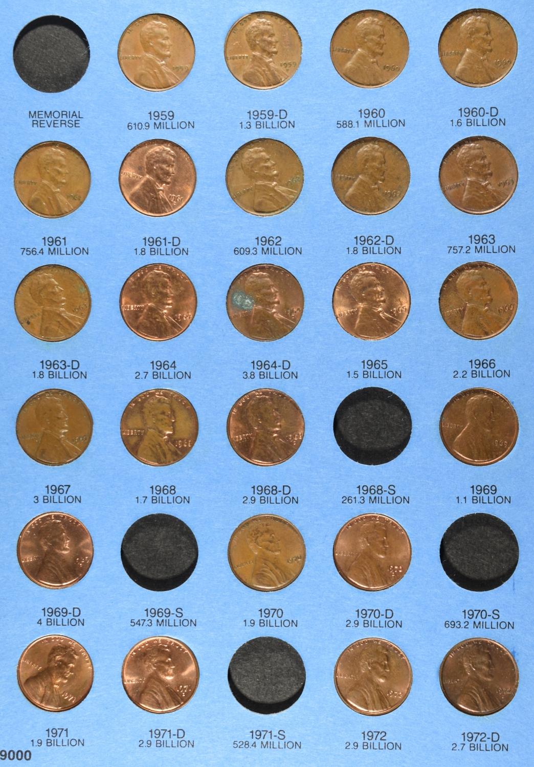 (3) LINCOLN CENT WHITMAN ALBUMS