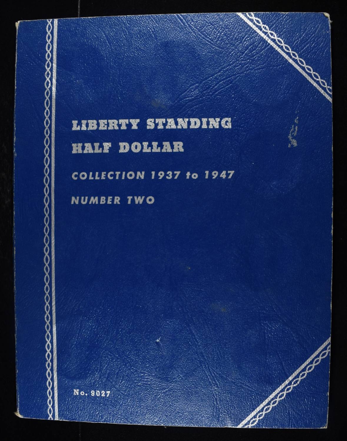 1937-1947 WALKING LIBERTY 50c WHITMAN ALBUM