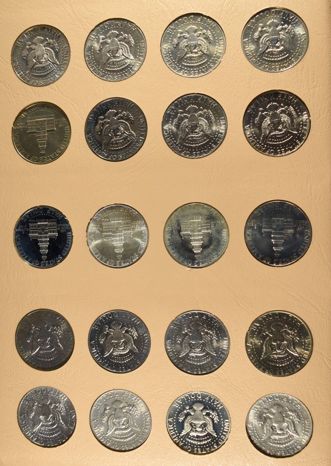 KENNEDY HALF DOLLAR DANSCO ALBUM