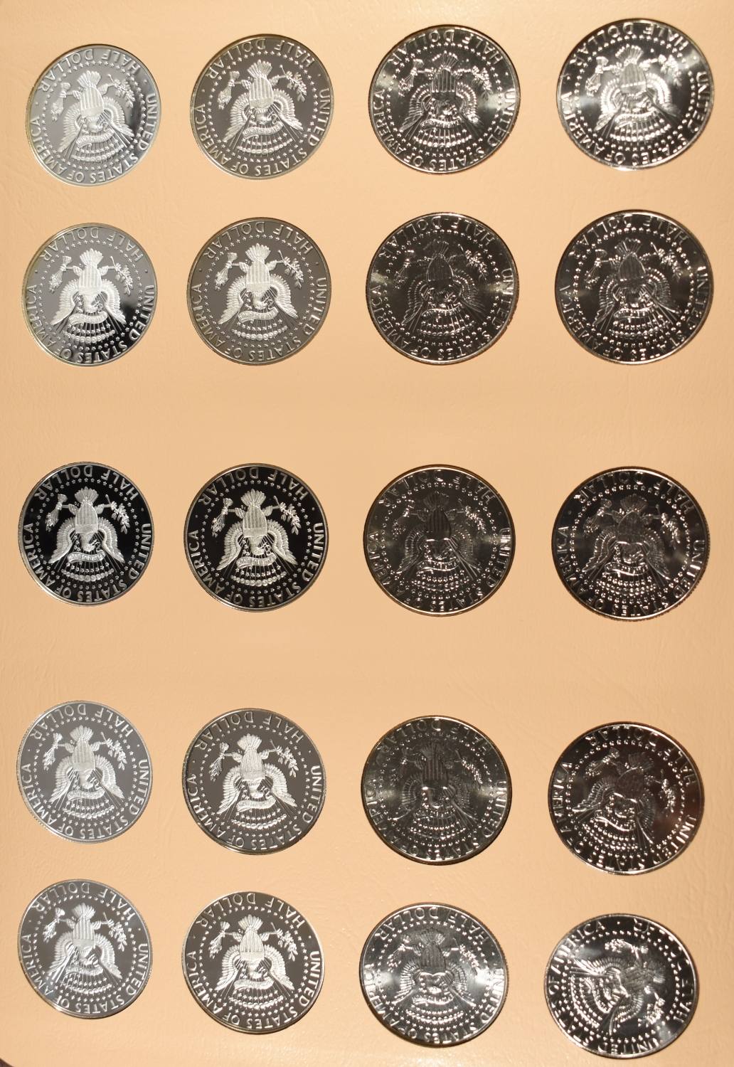 KENNEDY HALF DOLLAR DANSCO ALBUM