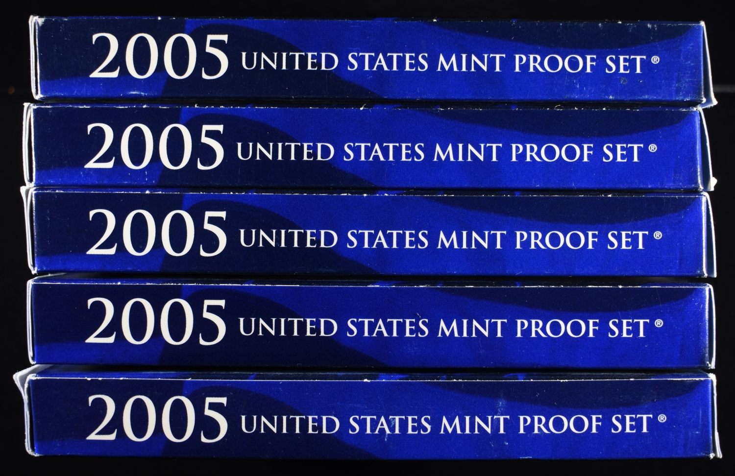 (5) 2005 US MINT PROOF SETS