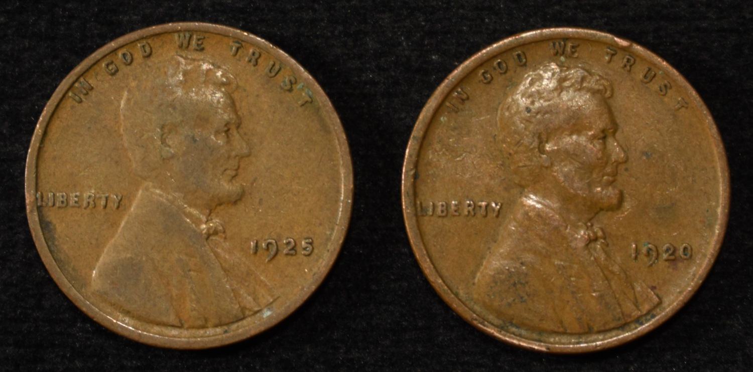 (98) WHEAT CENTS FROM THE 20'S