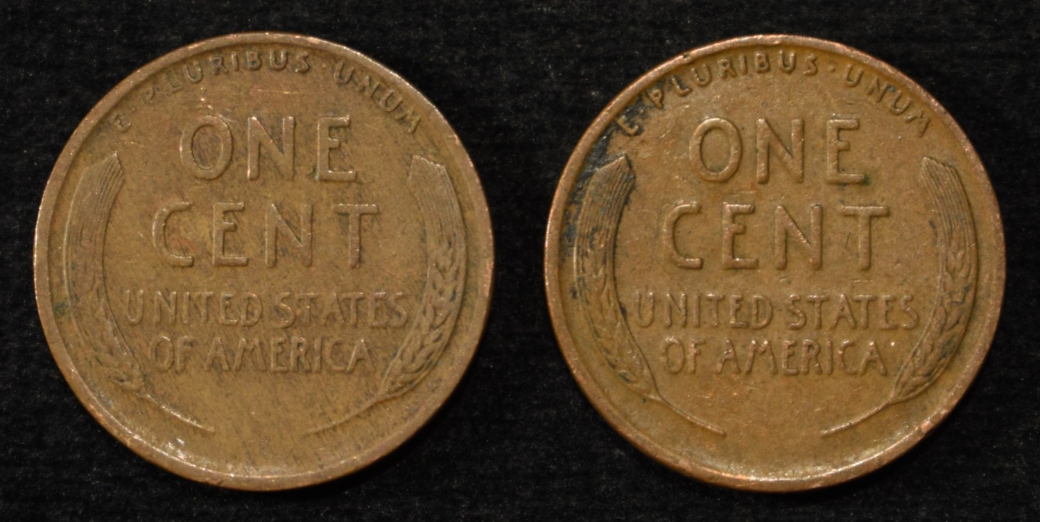 (98) WHEAT CENTS FROM THE 20'S