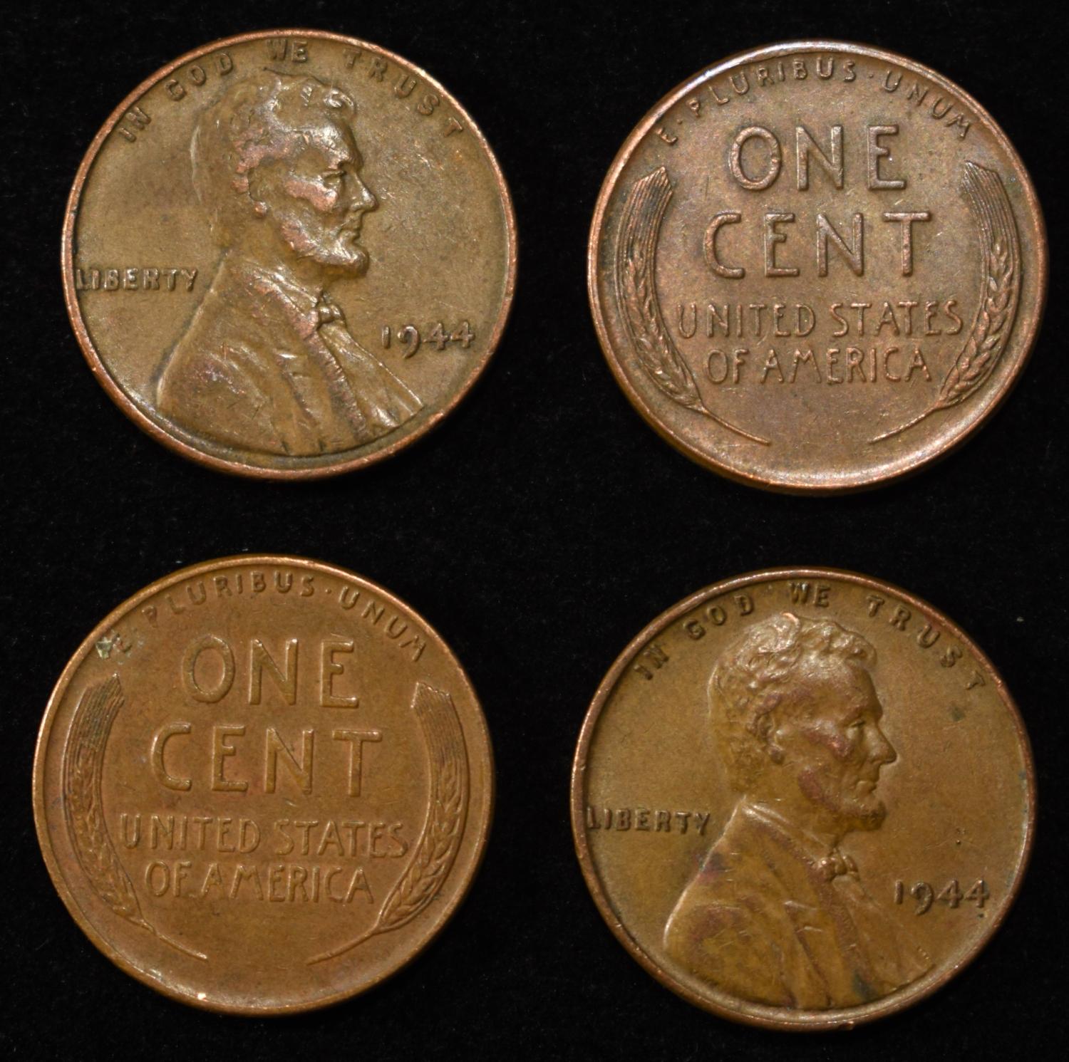 (500) 40'S & 50'S WHEAT CENTS