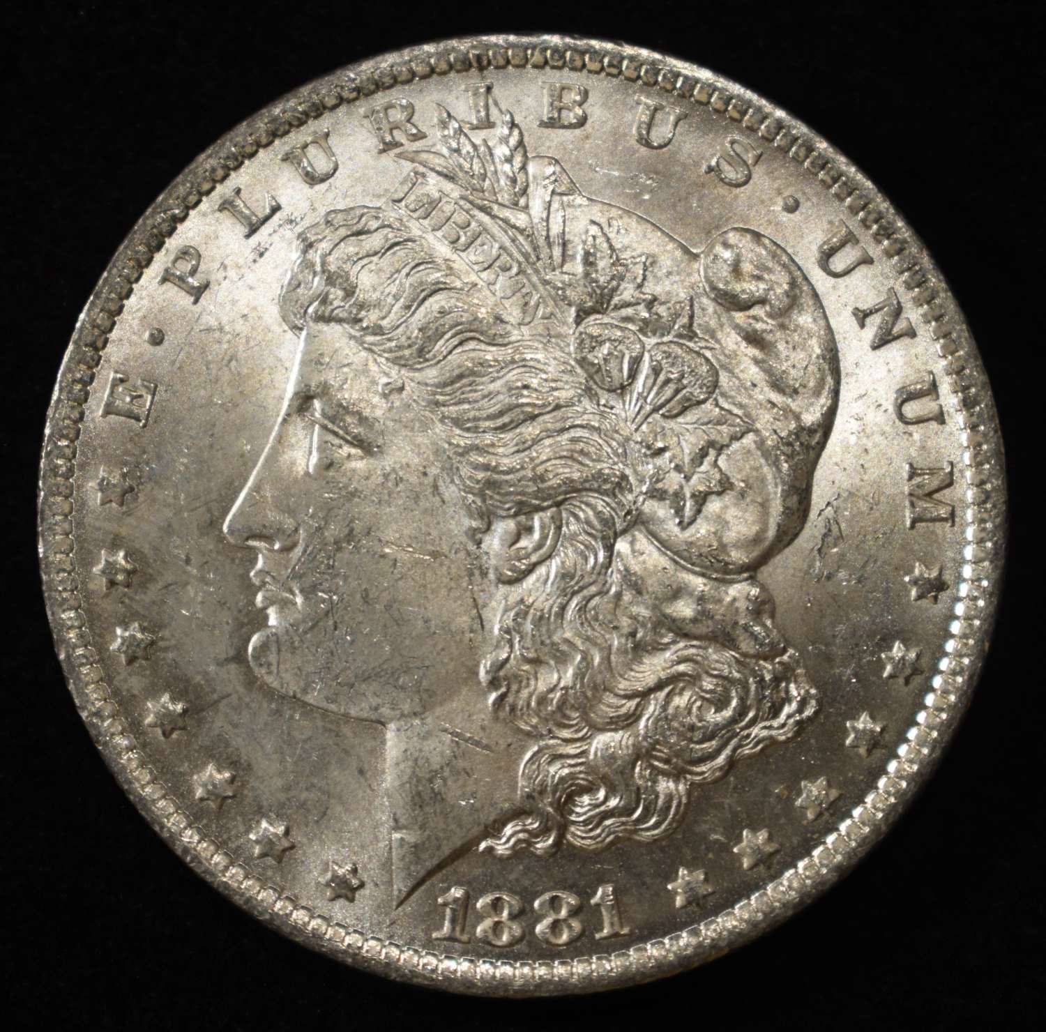 1881-O MORGAN DOLLAR BU