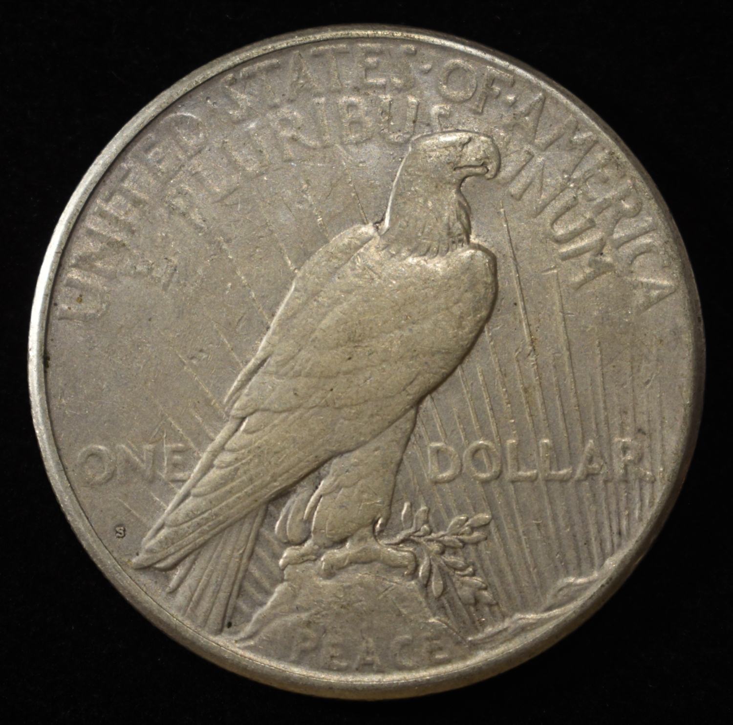 1922-S PEACE DOLLAR