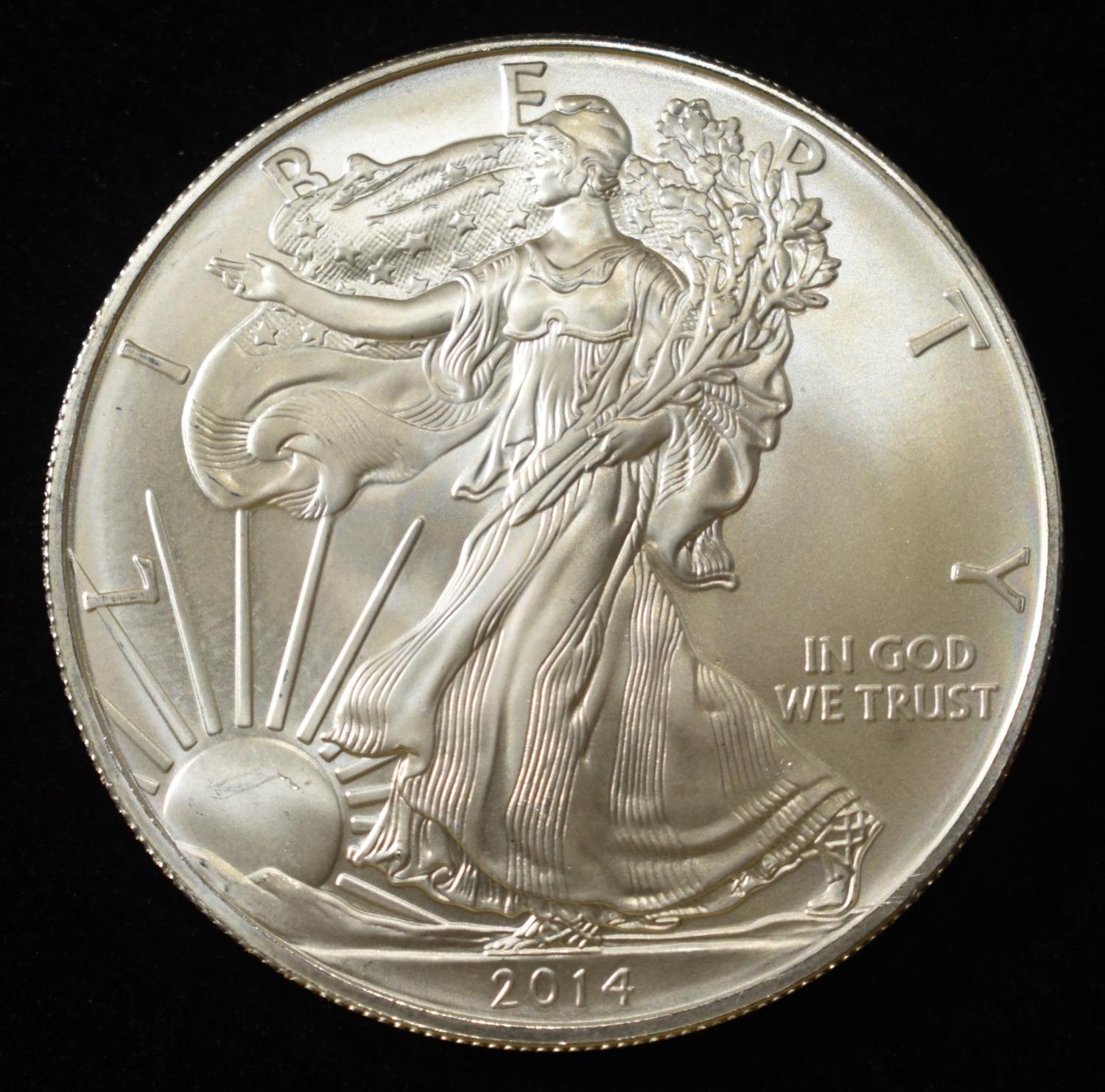 2014 AMERICAN SILVER EAGLE