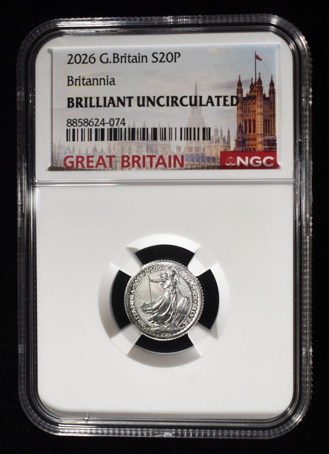 2026 1/10OZ SILVER BRITANNIA NGC BU