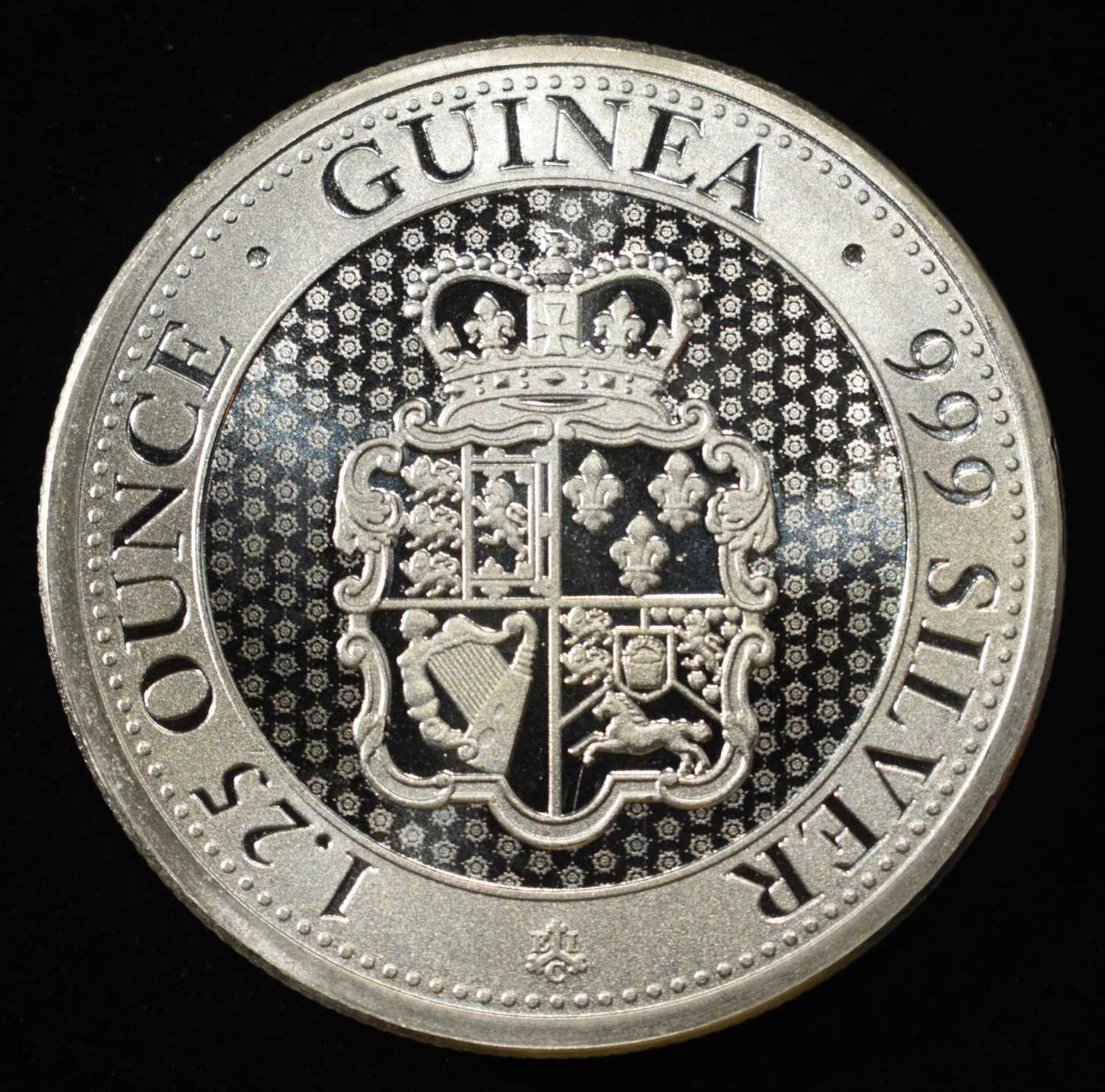 2021 GUINEA 1.25 OZ 0.999 SILVER ROUND