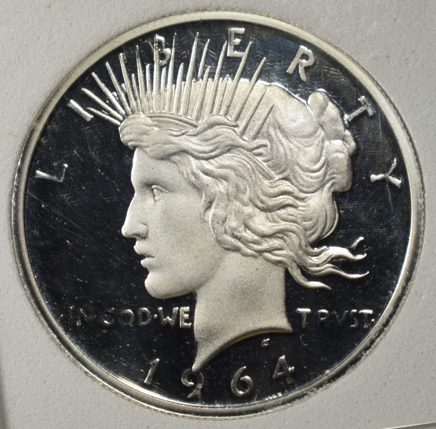 PEACE MEDAL .999 SILVER IGS PERFECT GEM PROOF DCAM