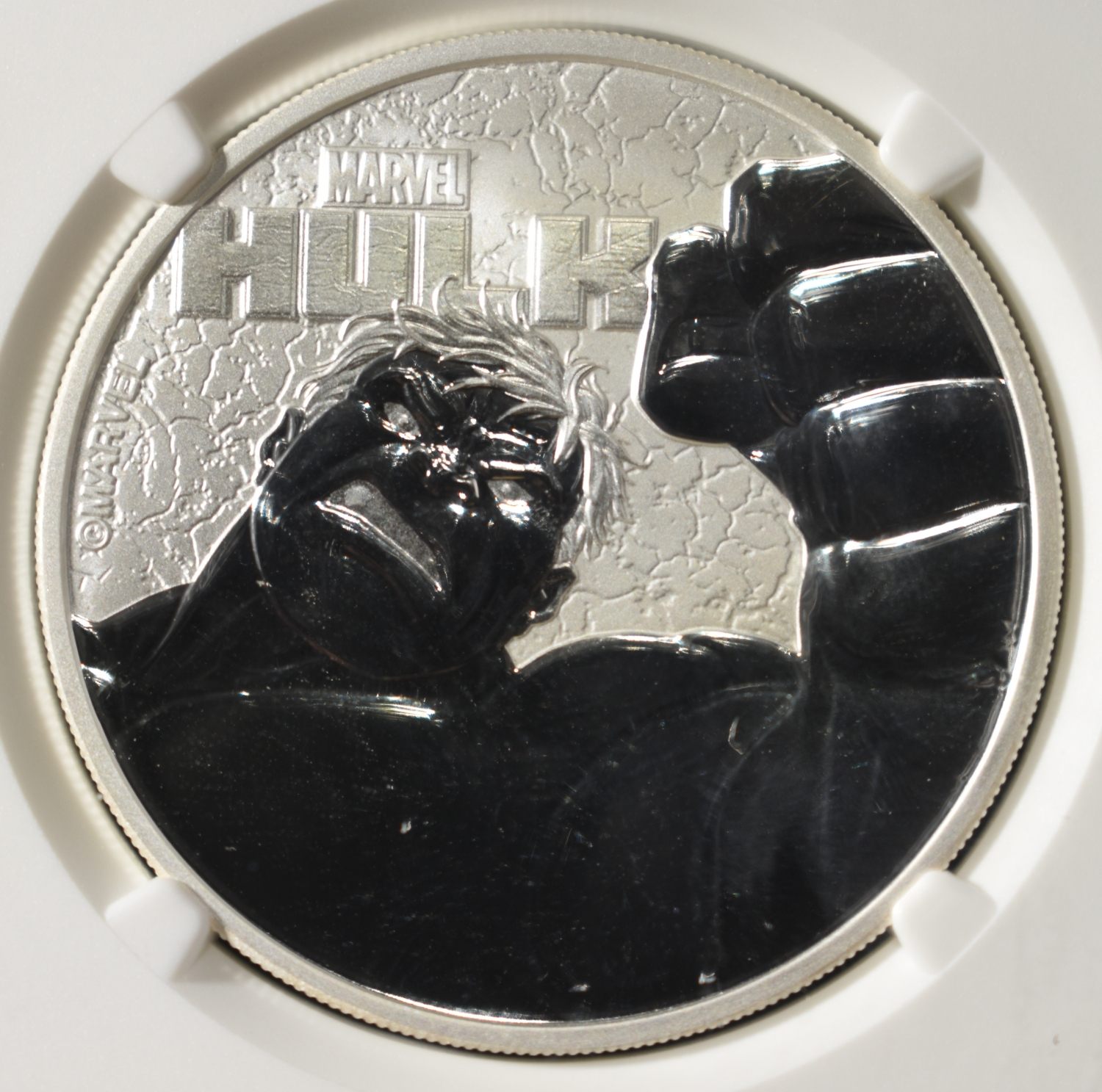 2019 TUVALU SILVER HULK NGC MS-70