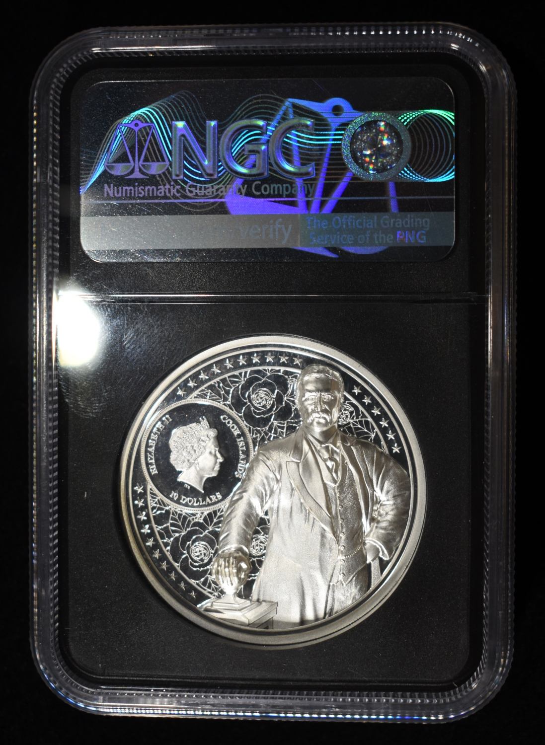 2022 COOK ISLANDS ROOSEVELT NGC PF-70 UCAM