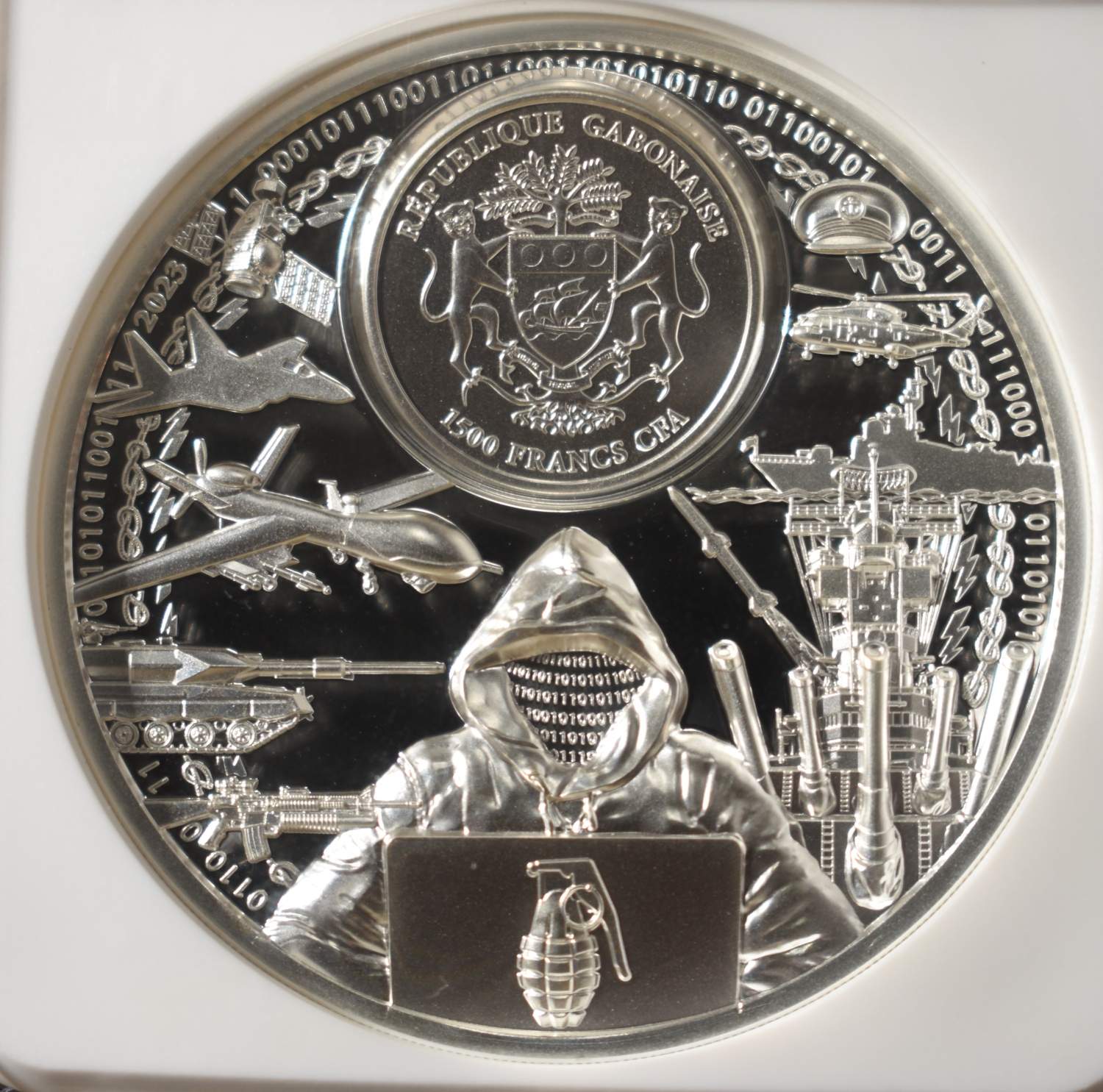 2023 GABON TIME FLIES NGC PF-70 ULTRA CAMEO