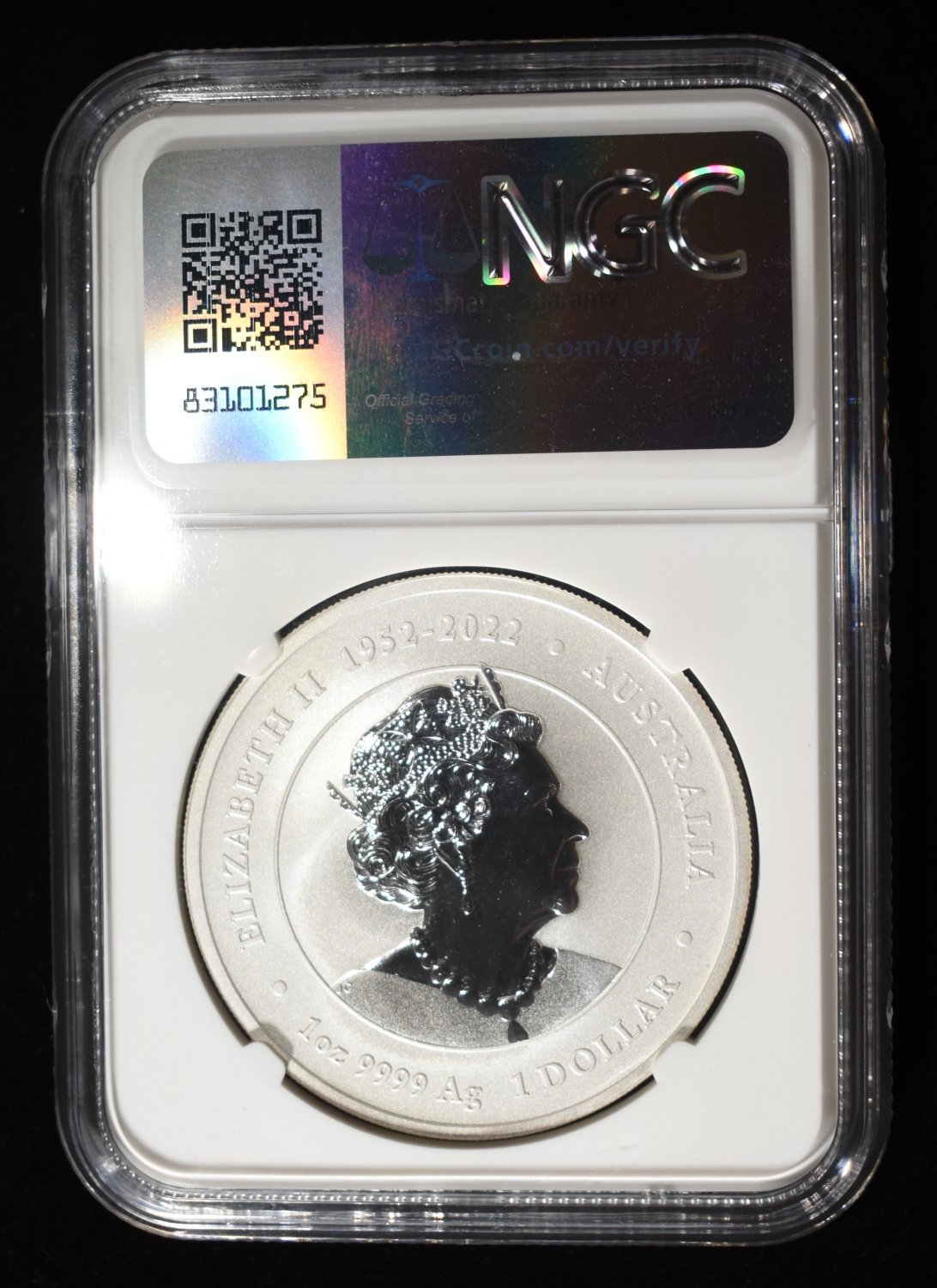 2024 $1 AUS YEAR OF THE DRAGON NGC MS70