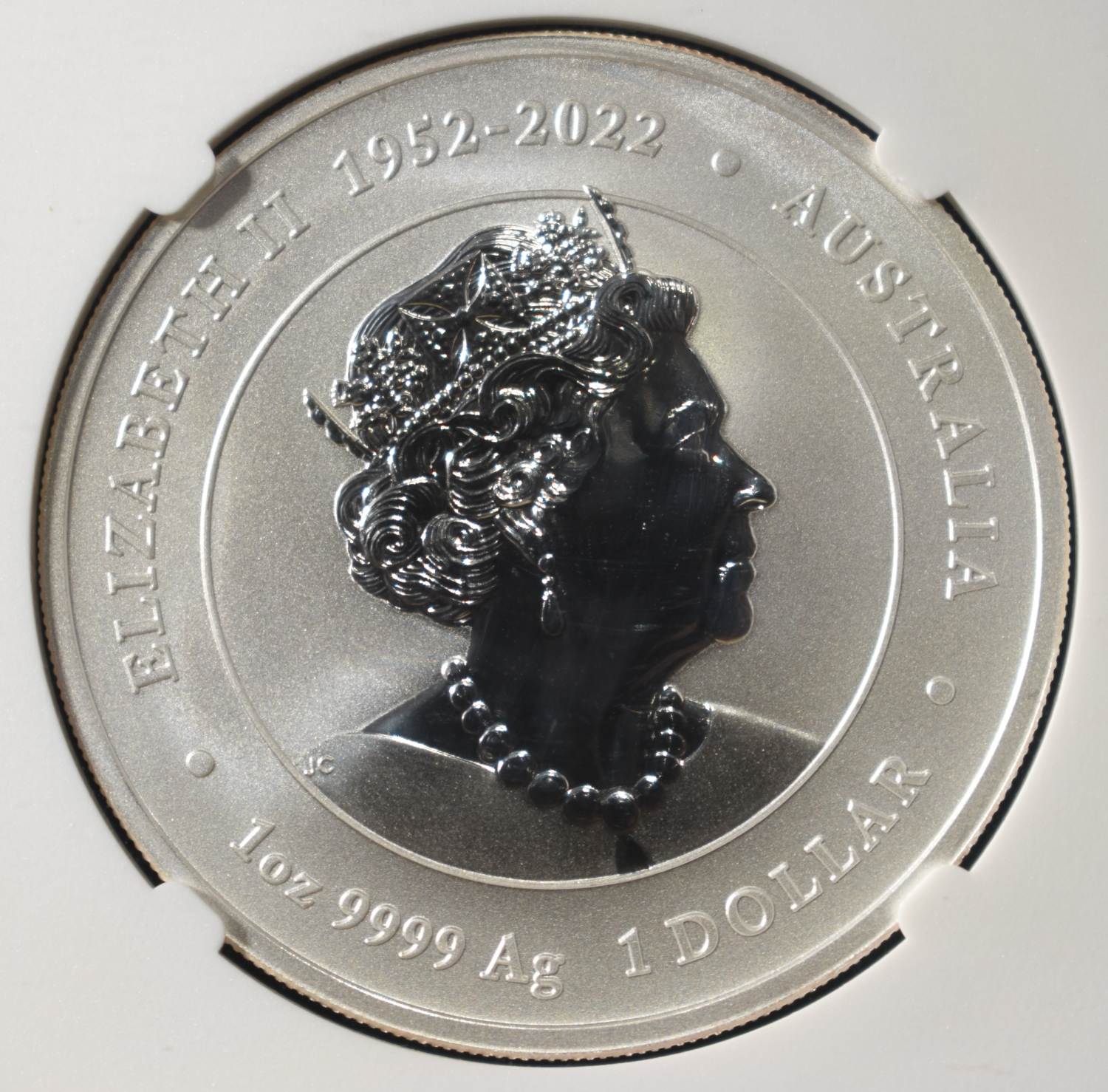 2024 $1 AUS YEAR OF THE DRAGON NGC MS70