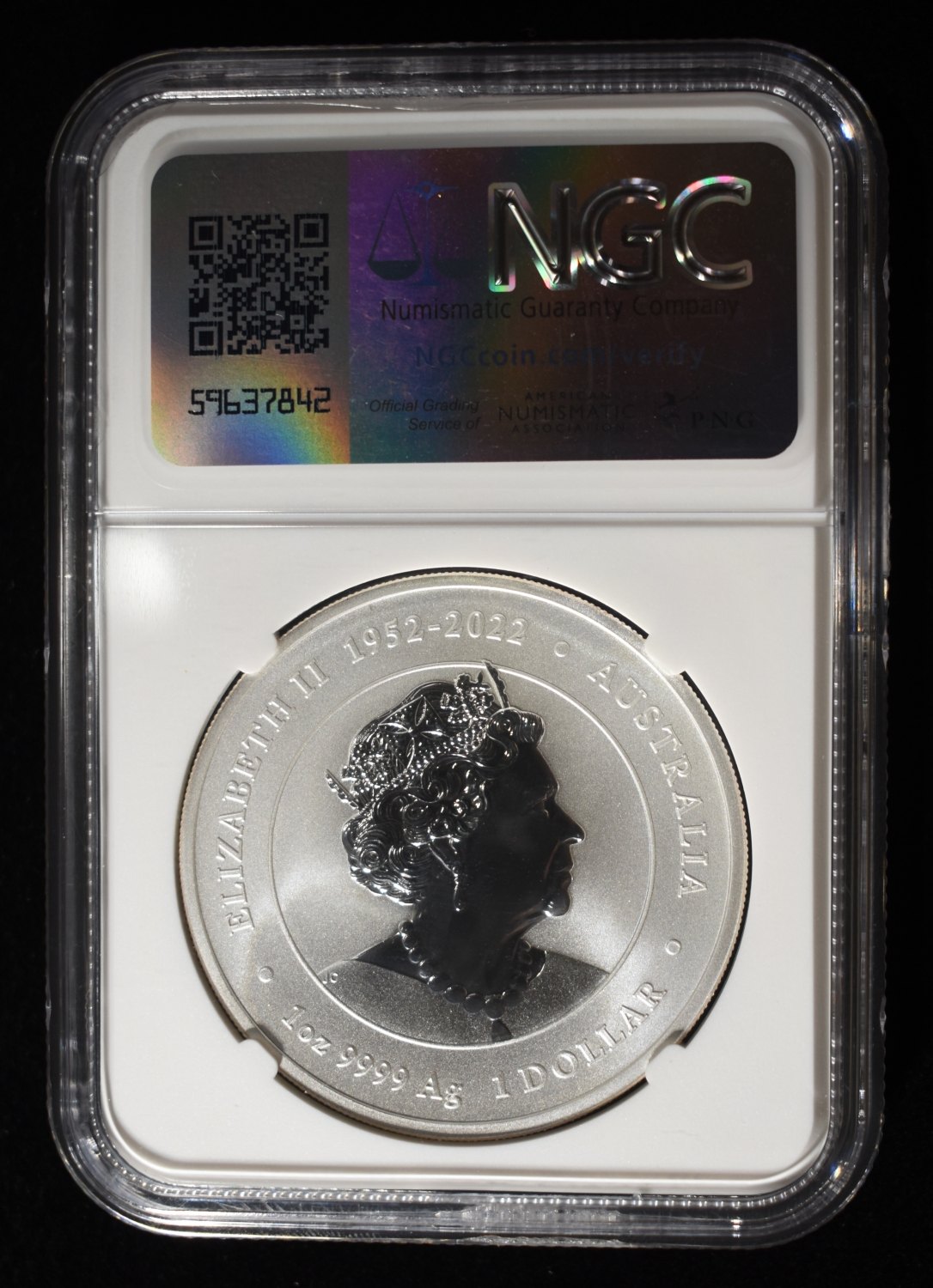 2024 $1 AUS YEAR OF THE DRAGON NGC MS70