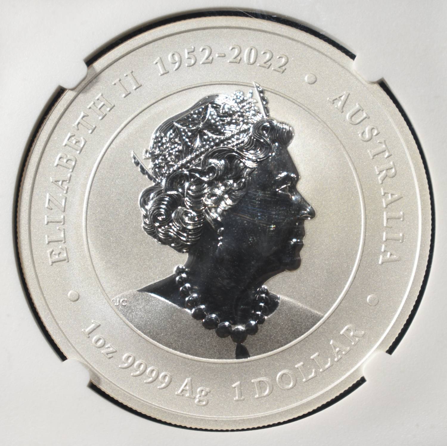 2024 $1 AUS YEAR OF THE DRAGON NGC MS70