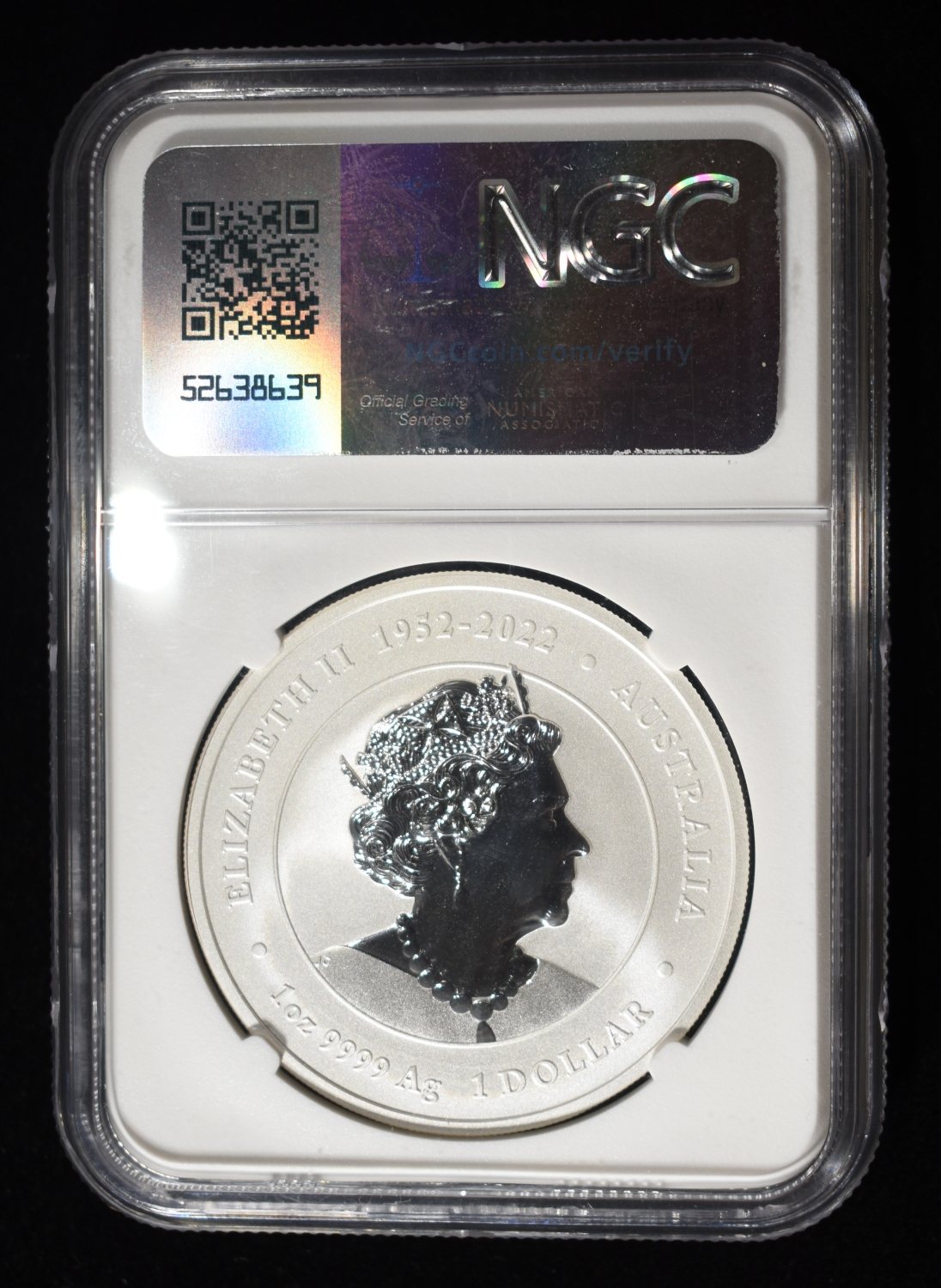 2024 $1 AUS YEAR OF THE DRAGON NGC MS70