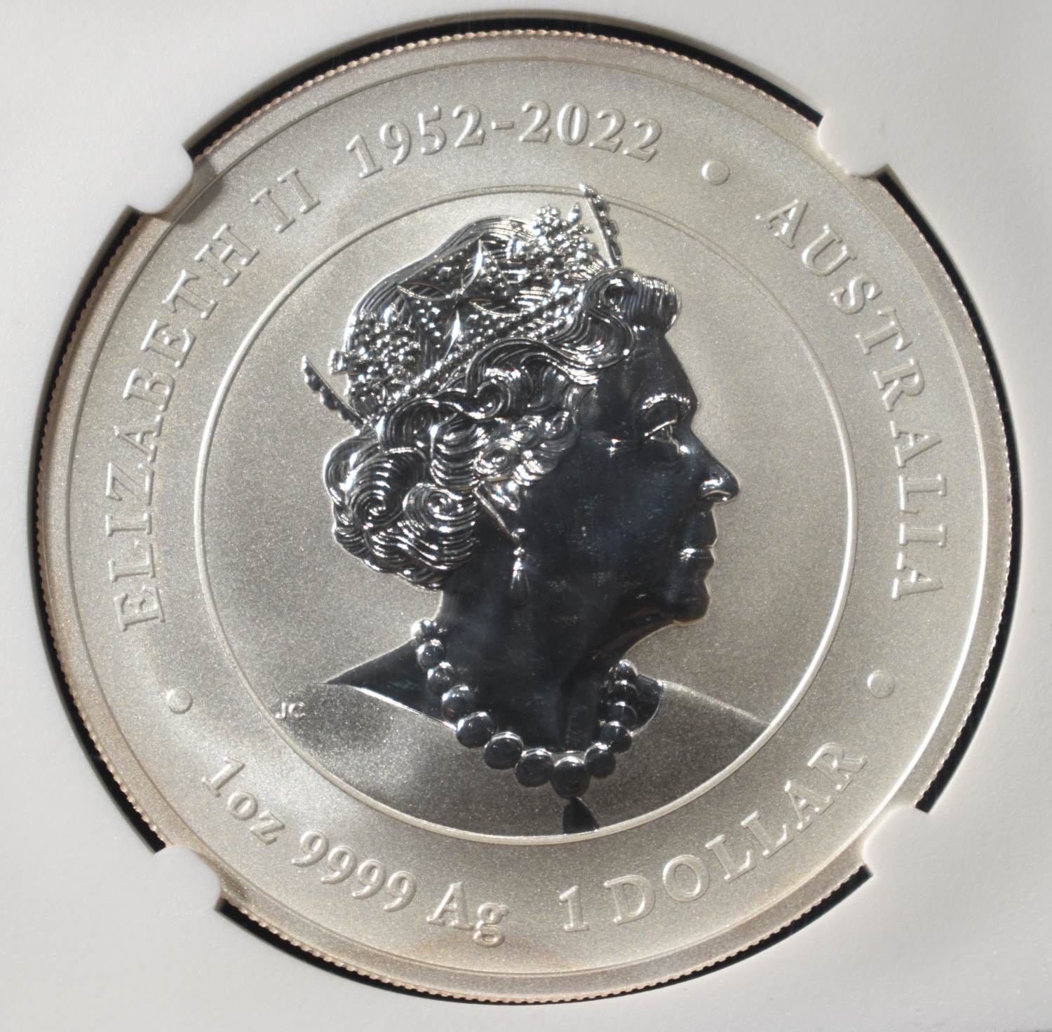 2024 $1 AUS YEAR OF THE DRAGON NGC MS70