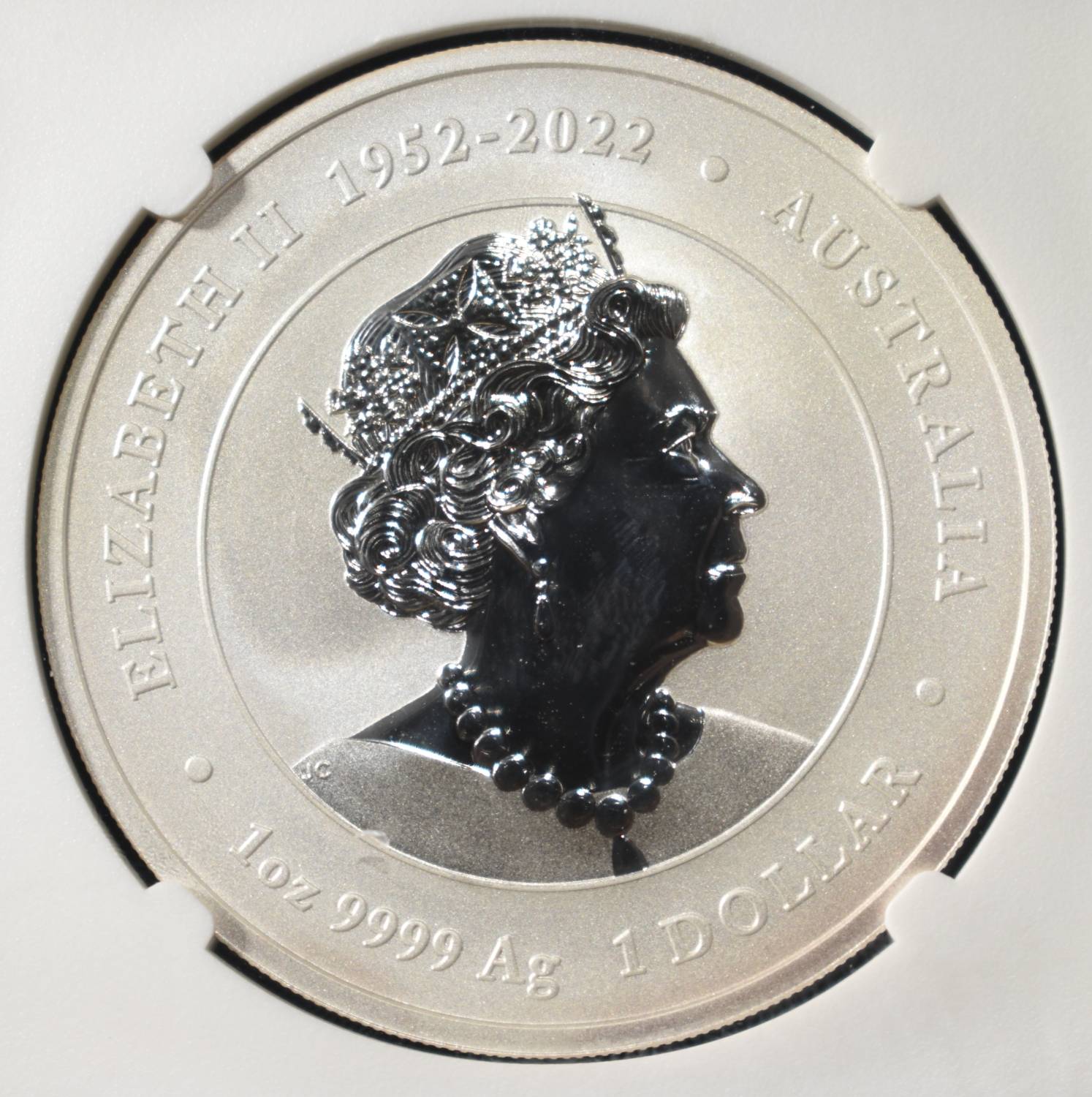 2024 $1 AUS YEAR OF THE DRAGON NGC MS70